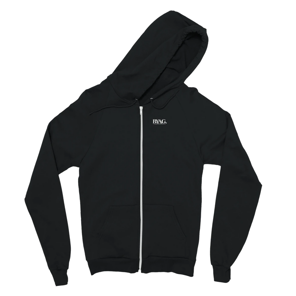 BYAG. Organic Zip Hoodie – Black von BYAG. | BYAG.