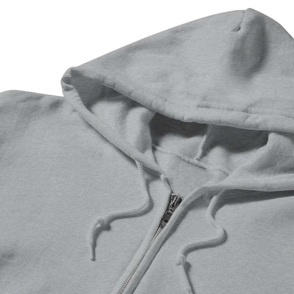 BYAG. Organic Zip Hoodie – Grey von BYAG. | BYAG.