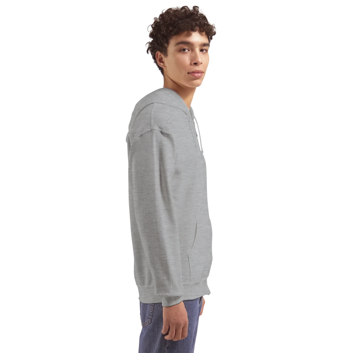 BYAG. Organic Zip Hoodie – Grey von BYAG. | BYAG.