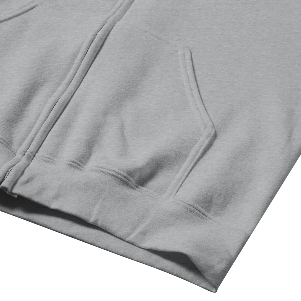 BYAG. Organic Zip Hoodie – Grey von BYAG. | BYAG.