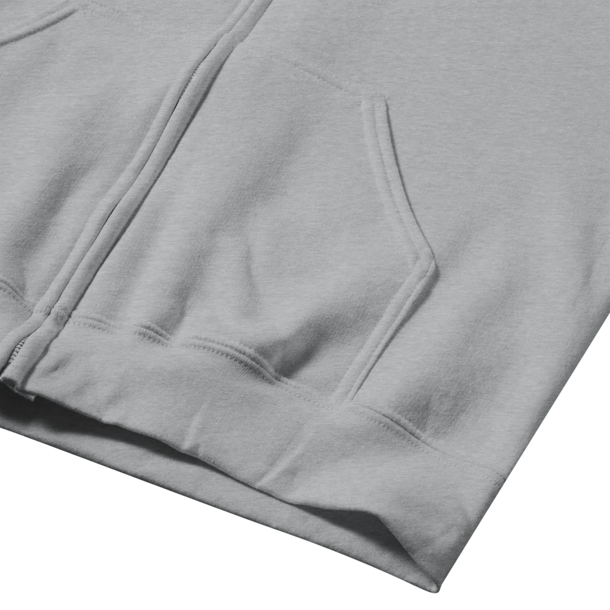 BYAG. Organic Zip Hoodie – Grey von BYAG. | BYAG.
