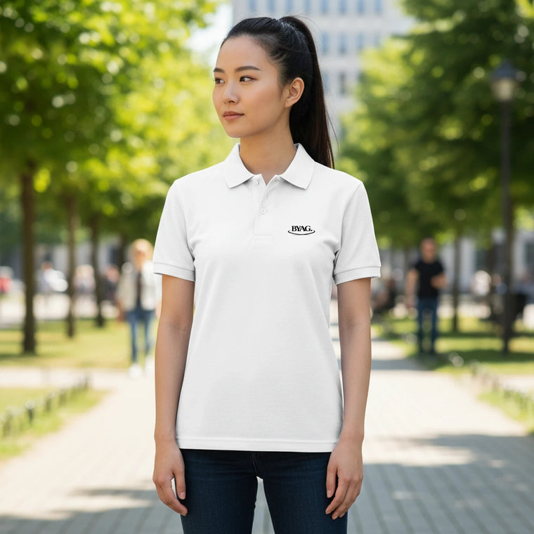 BYAG. Everyday Polo Shirt – White