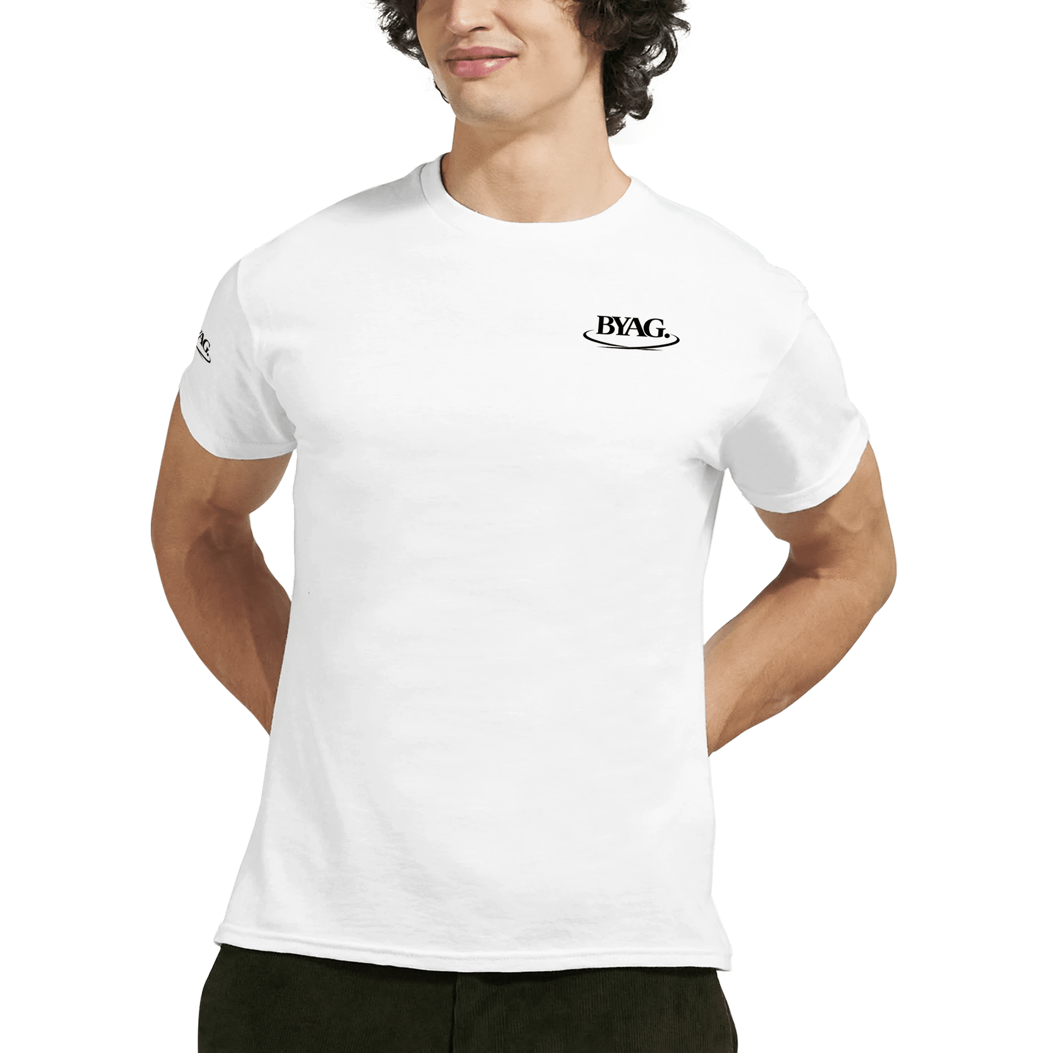 BYAG. Signature T-Shirt – White von BYAG. | BYAG.