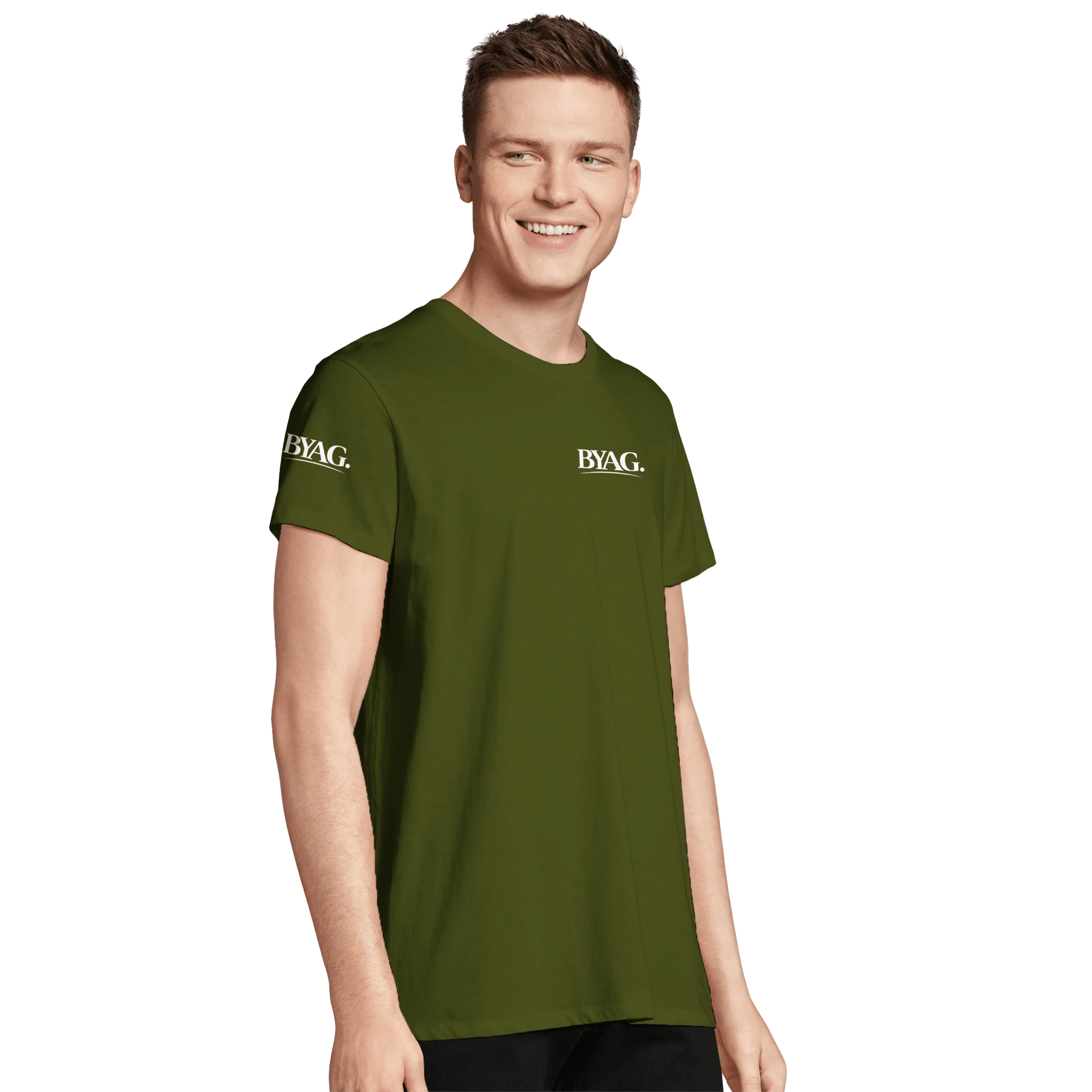 BYAG. Core Everyday T-Shirt – Green von BYAG. | BYAG.