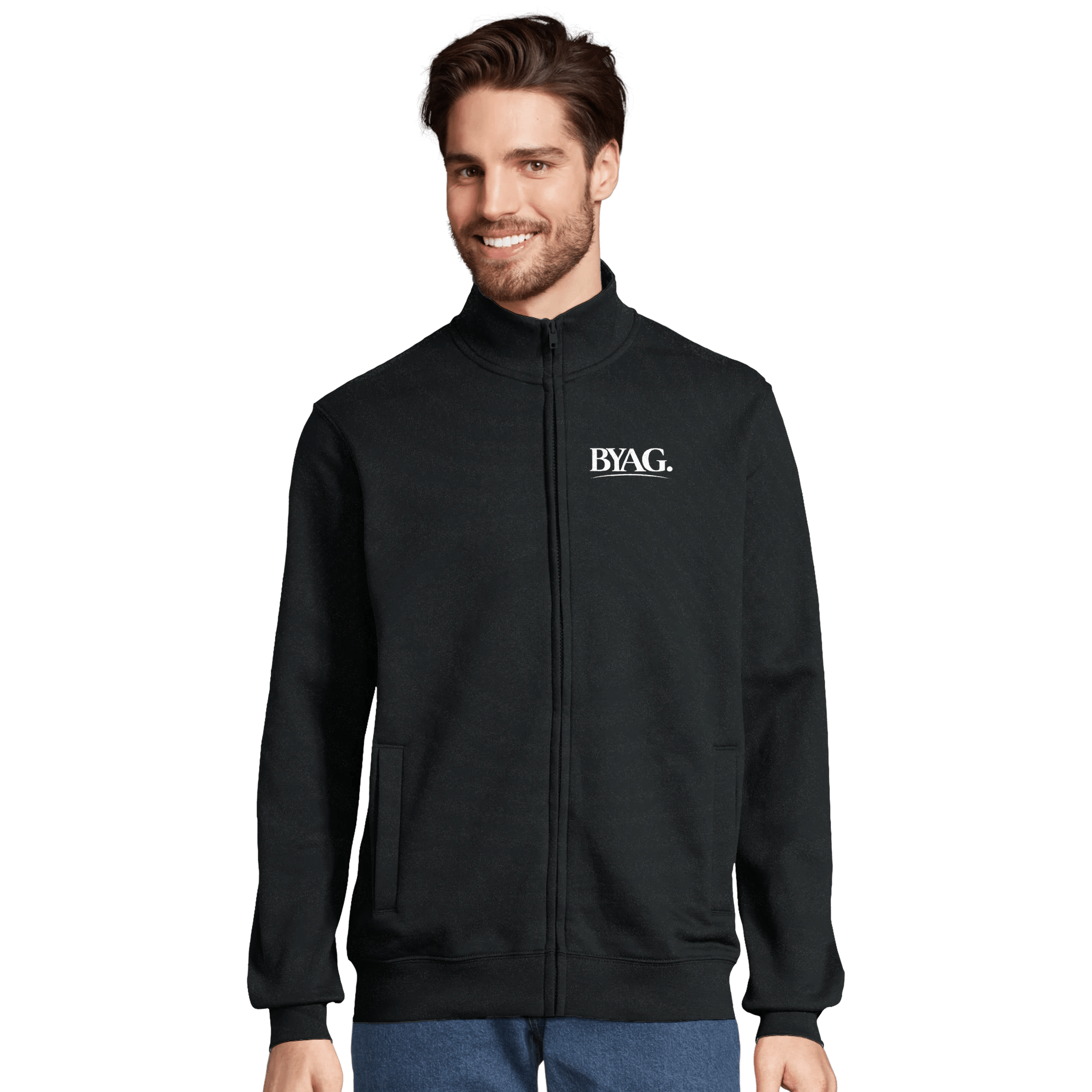 BYAG. Core Full Zip Hoodie – Black von BYAG. | BYAG.