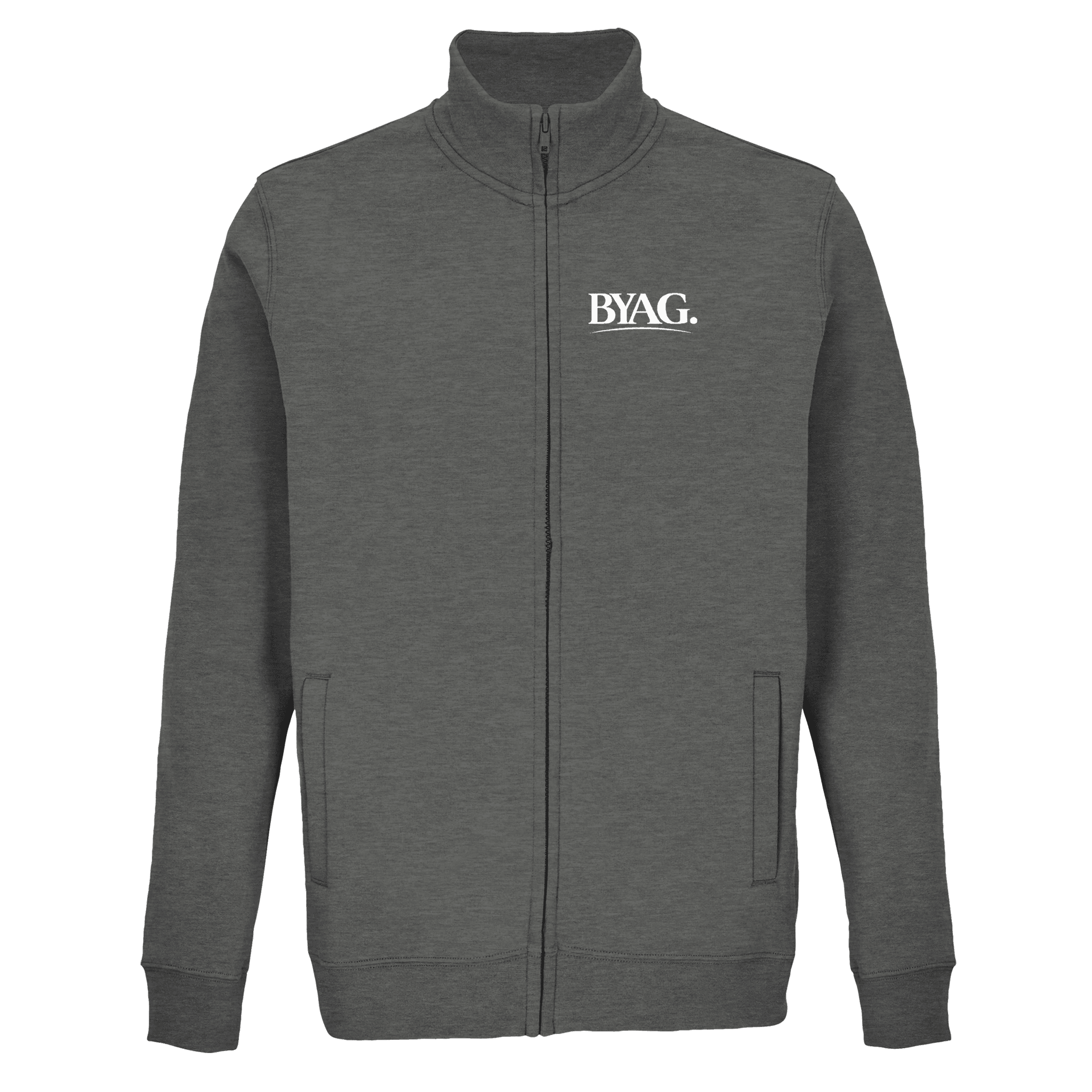 BYAG. Core Full Zip Hoodie – Grey von BYAG. | BYAG.