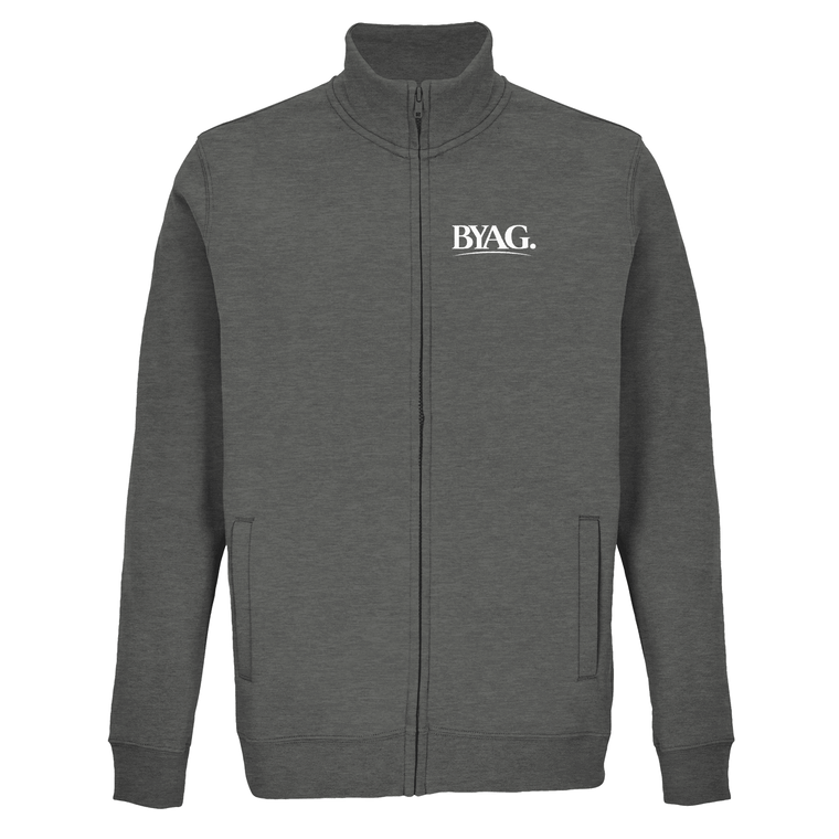 BYAG. Core Full Zip Hoodie – Grey