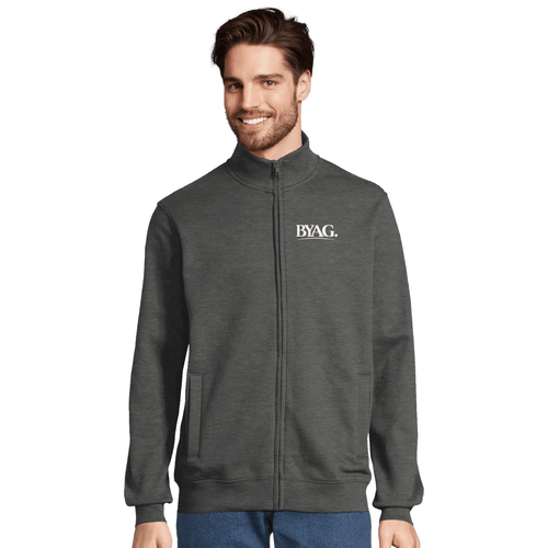 BYAG. Core Full Zip Hoodie – Grey von BYAG. | BYAG.