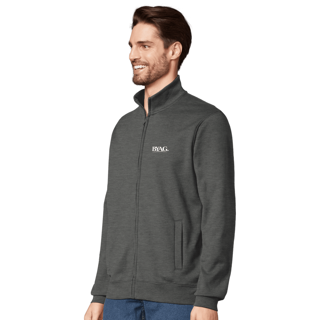 BYAG. Core Full Zip Hoodie – Grey von BYAG. | BYAG.