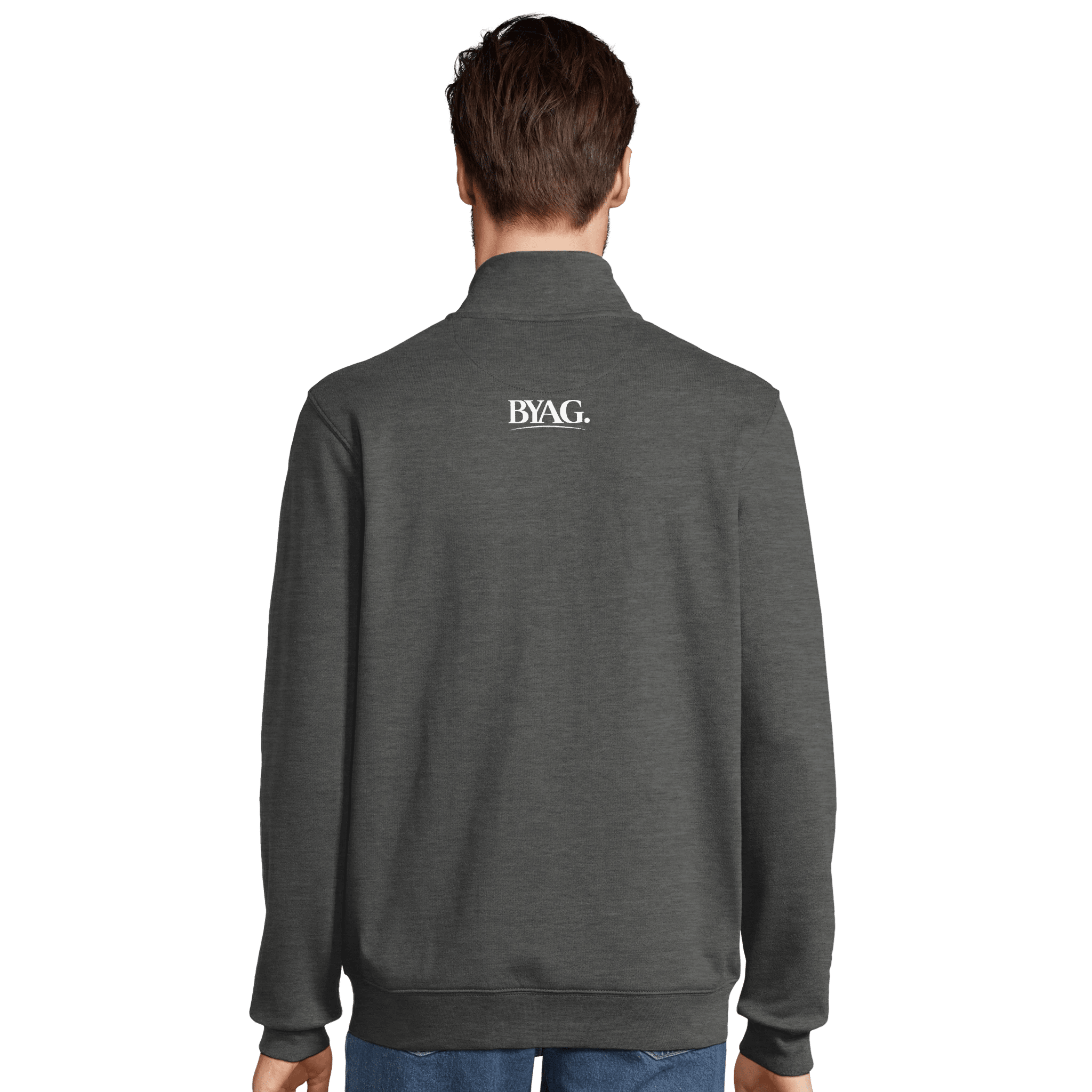 BYAG. Core Full Zip Hoodie – Grey von BYAG. | BYAG.
