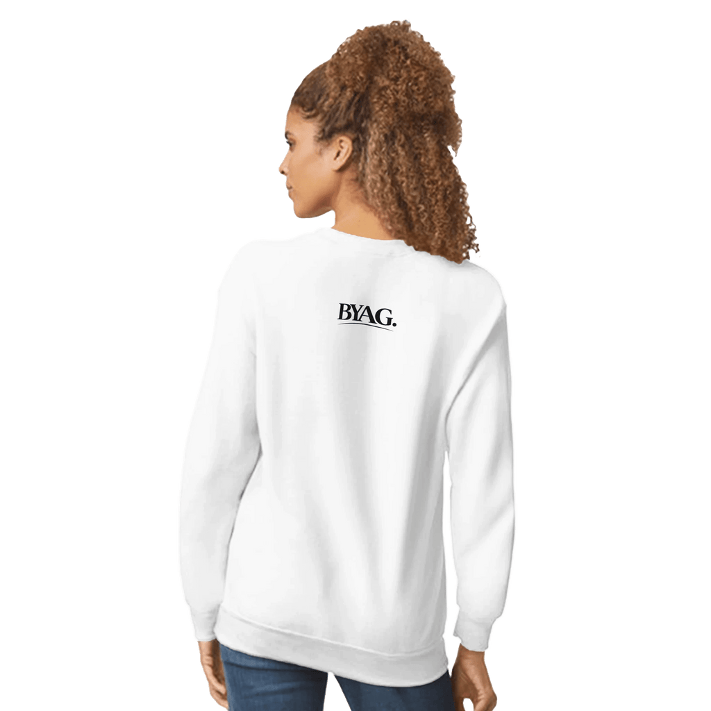 BYAG. Freiheit Sweatshirt – White von BYAG. | BYAG.