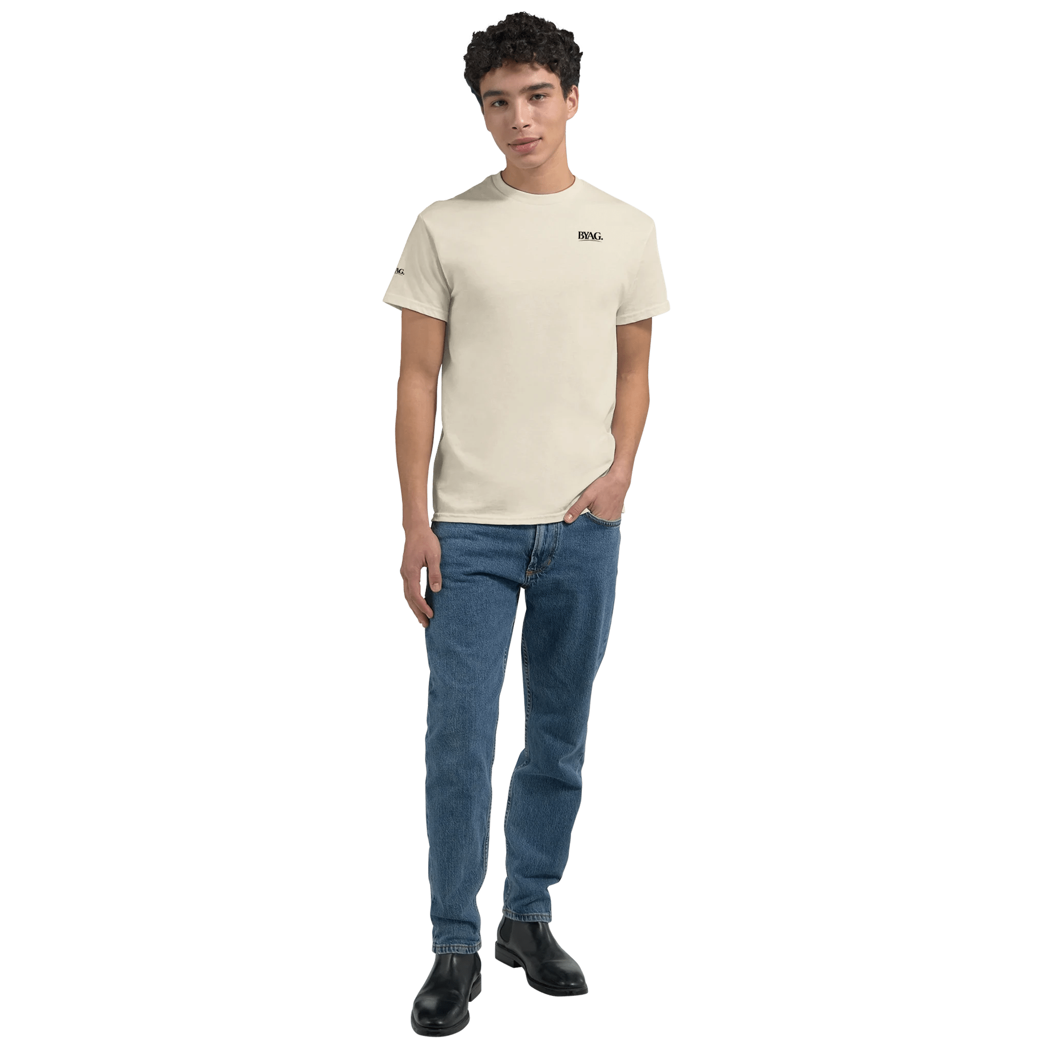 BYAG. Everyday Minimal T-shirt – Natural von BYAG. | BYAG.