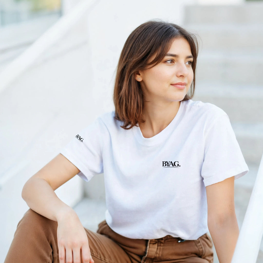 BYAG. Everyday Minimal T-shirt – White von BYAG. | BYAG.