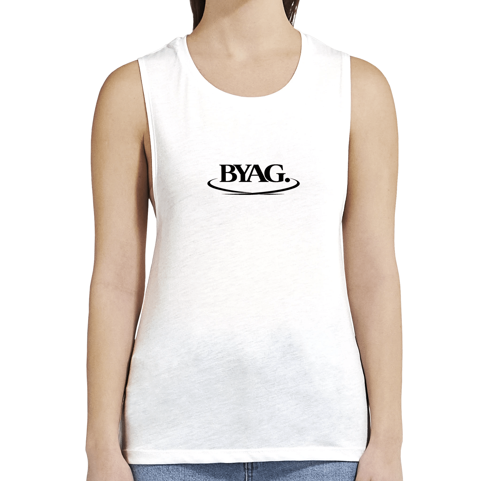 BYAG. Essential Tank Top – White von BYAG. | BYAG.