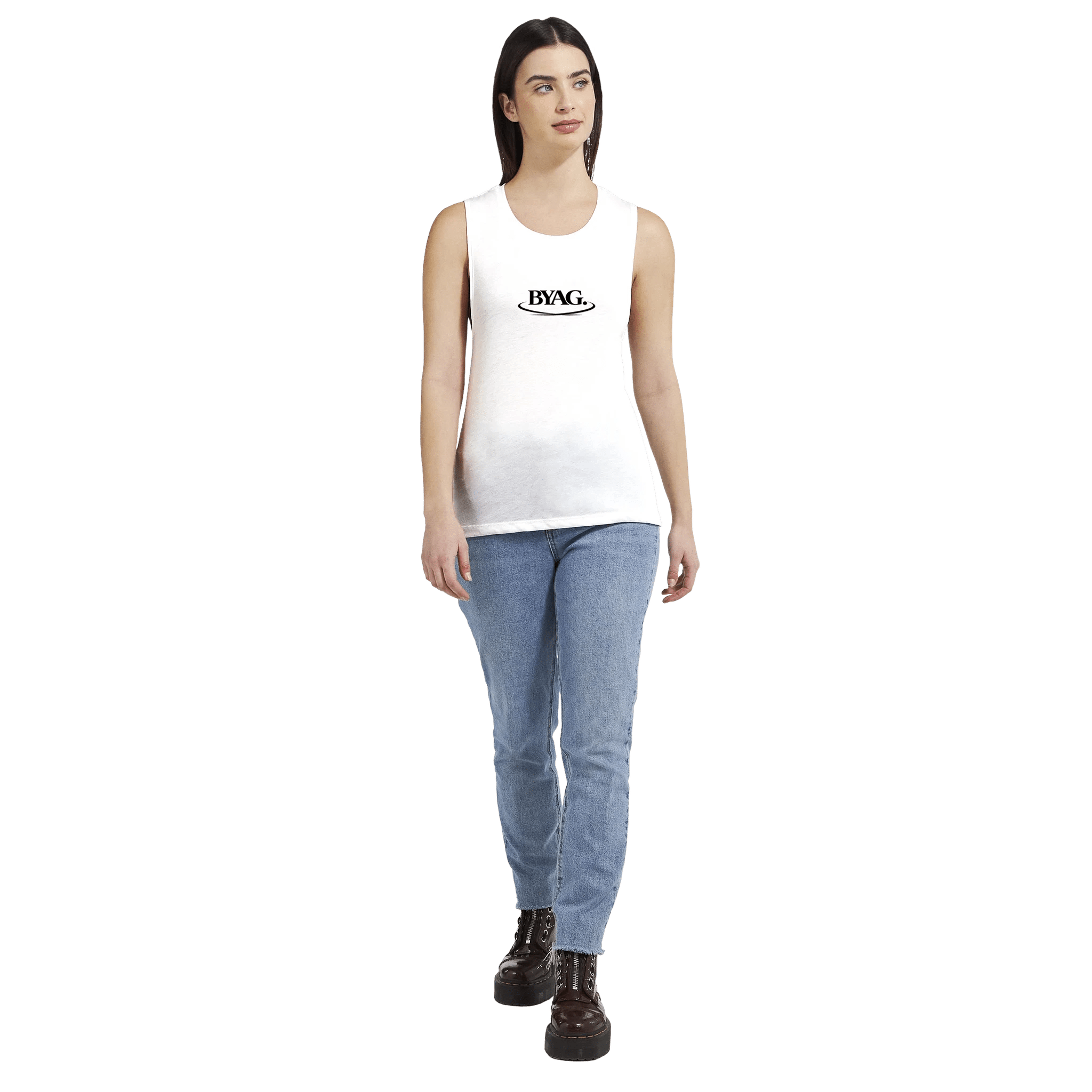 BYAG. Essential Tank Top – White von BYAG. | BYAG.