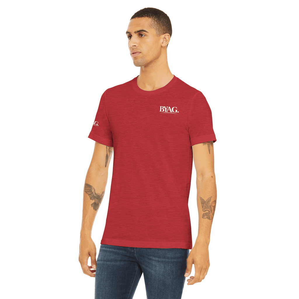 BYAG. Sport Triblend T-Shirt – Red von BYAG. | BYAG.