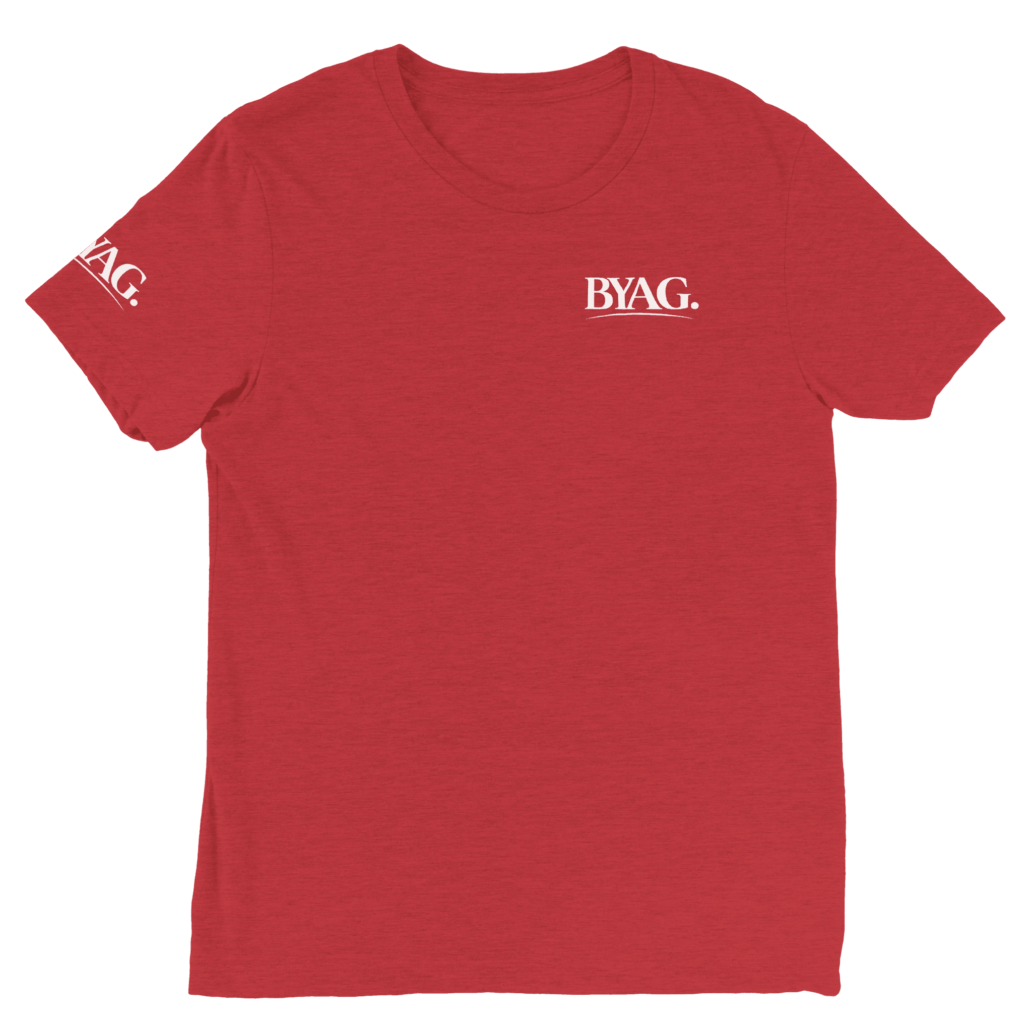 BYAG. Sport Triblend T-Shirt – Red von BYAG. | BYAG.