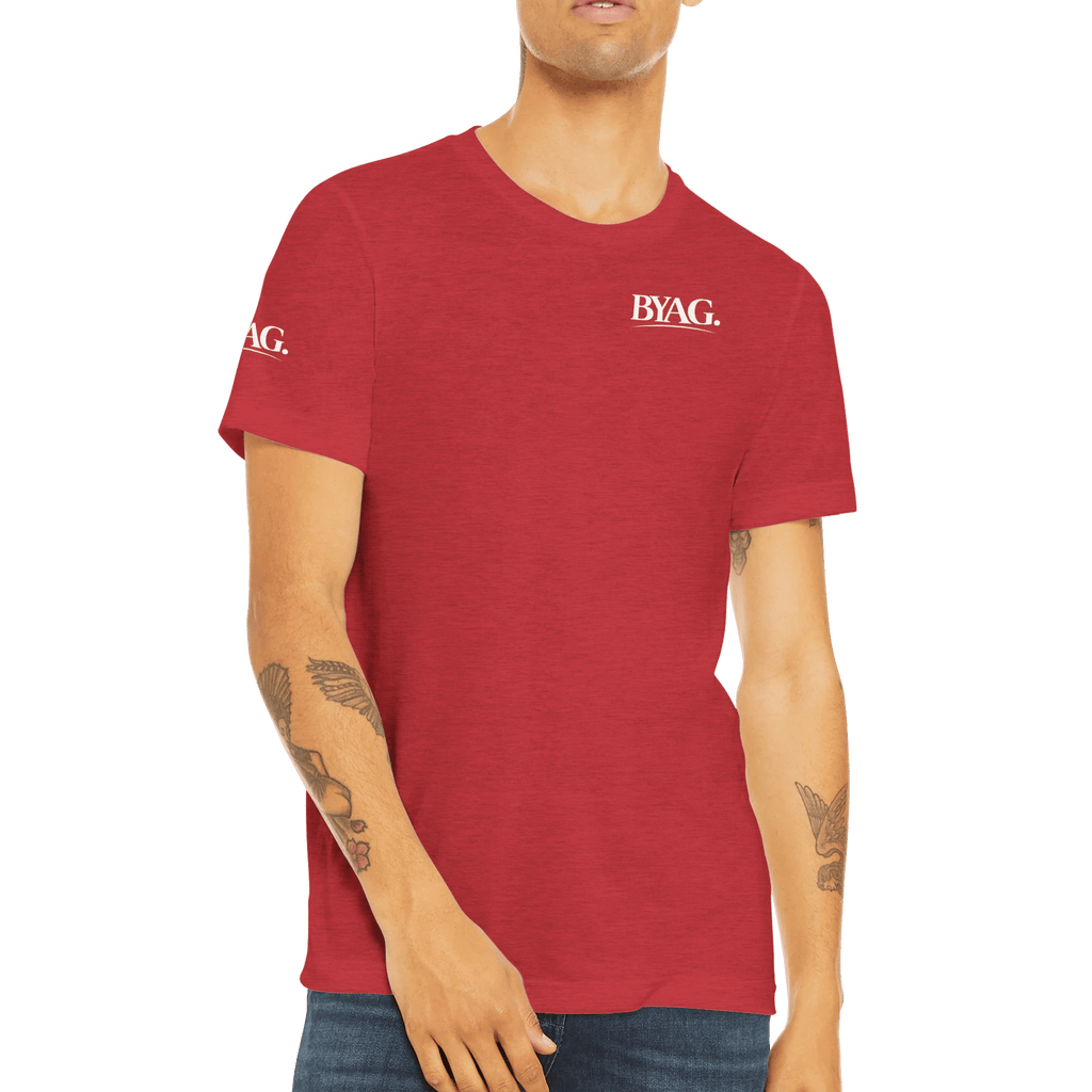 BYAG. Sport Triblend T-Shirt – Red von BYAG. | BYAG.