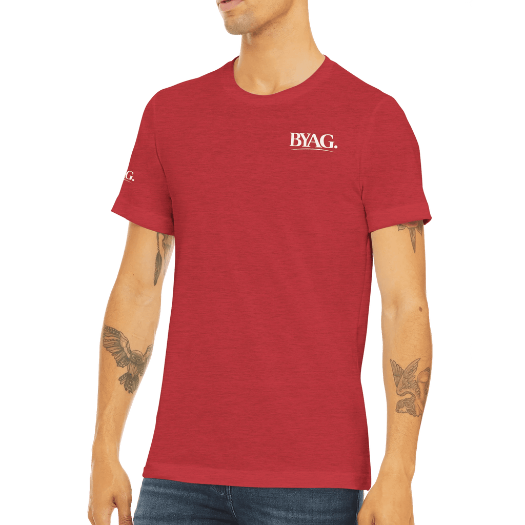 BYAG. Sport Triblend T-Shirt – Red von BYAG. | BYAG.