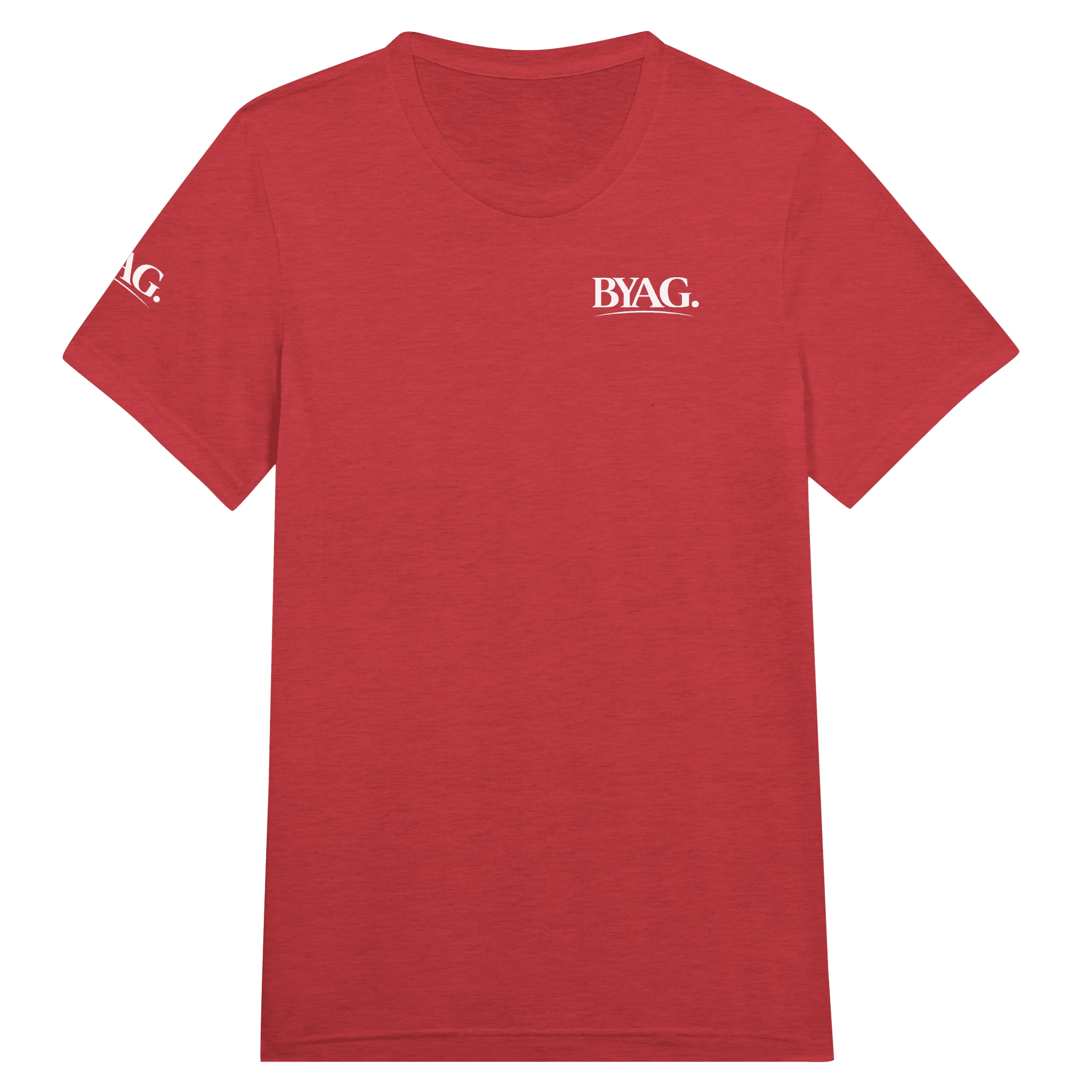 BYAG. Sport Triblend T-Shirt – Red von BYAG. | BYAG.