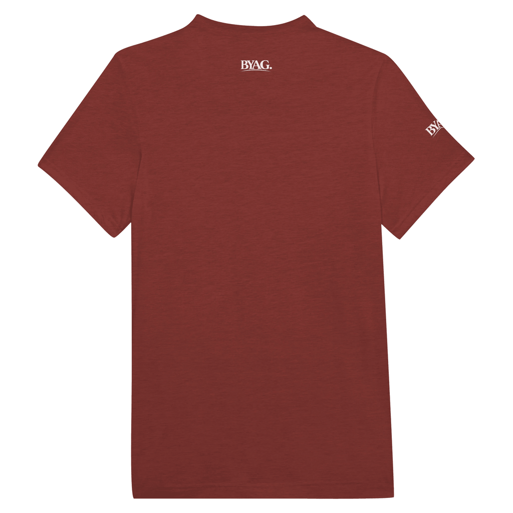 BYAG. Sport Triblend T-Shirt – Burgundy von BYAG. | BYAG.