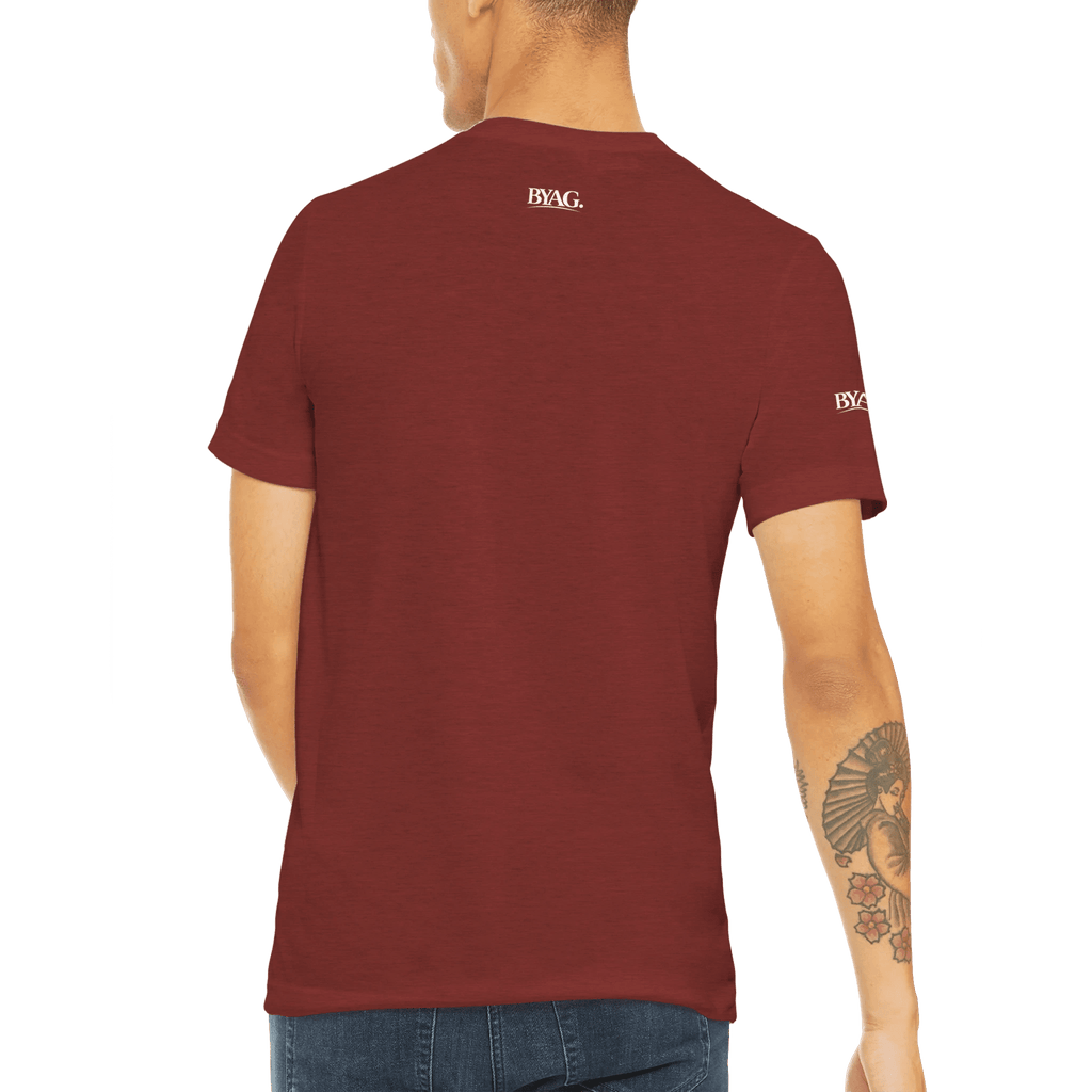 BYAG. Sport Triblend T-Shirt – Burgundy von BYAG. | BYAG.
