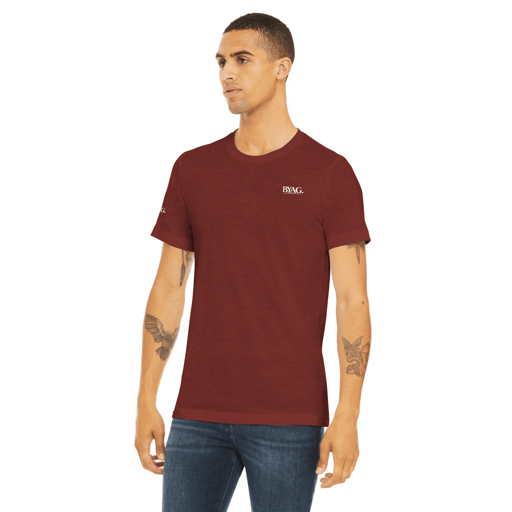 BYAG. Sport Triblend T-Shirt – Burgundy von BYAG. | BYAG.