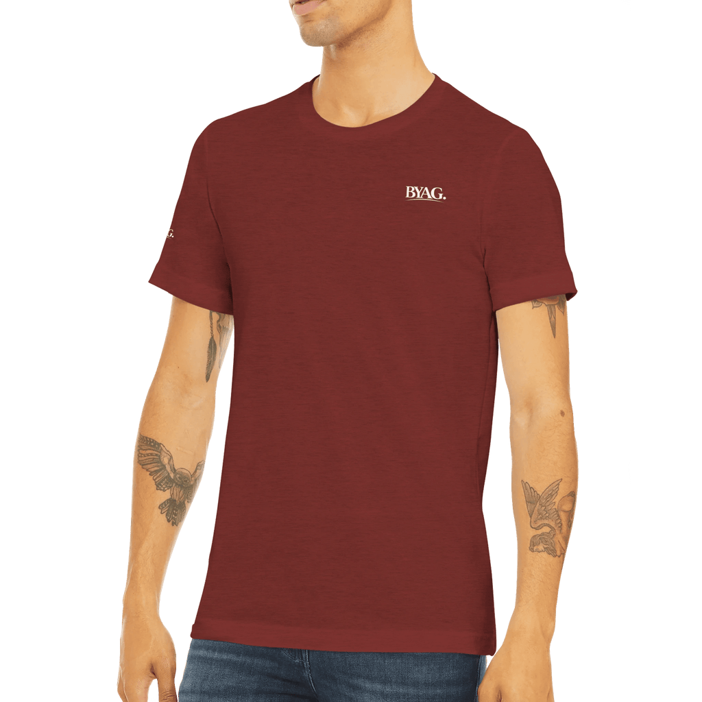 BYAG. Sport Triblend T-Shirt – Burgundy von BYAG. | BYAG.
