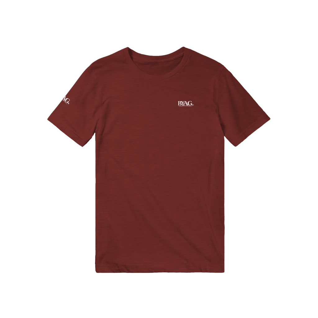 BYAG. Sport Triblend T-Shirt – Burgundy von BYAG. | BYAG.