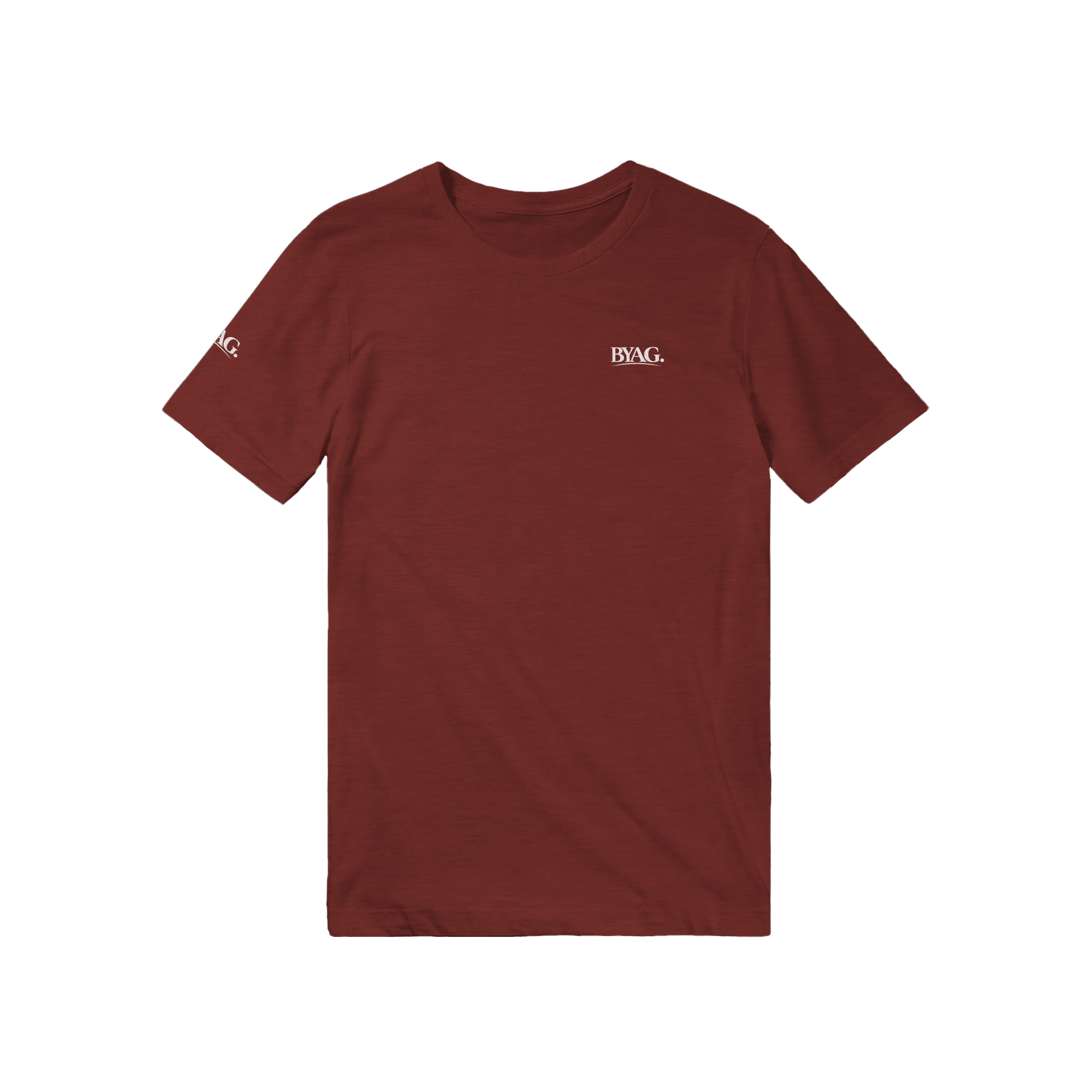 BYAG. Sport Triblend T-Shirt – Burgundy von BYAG. | BYAG.