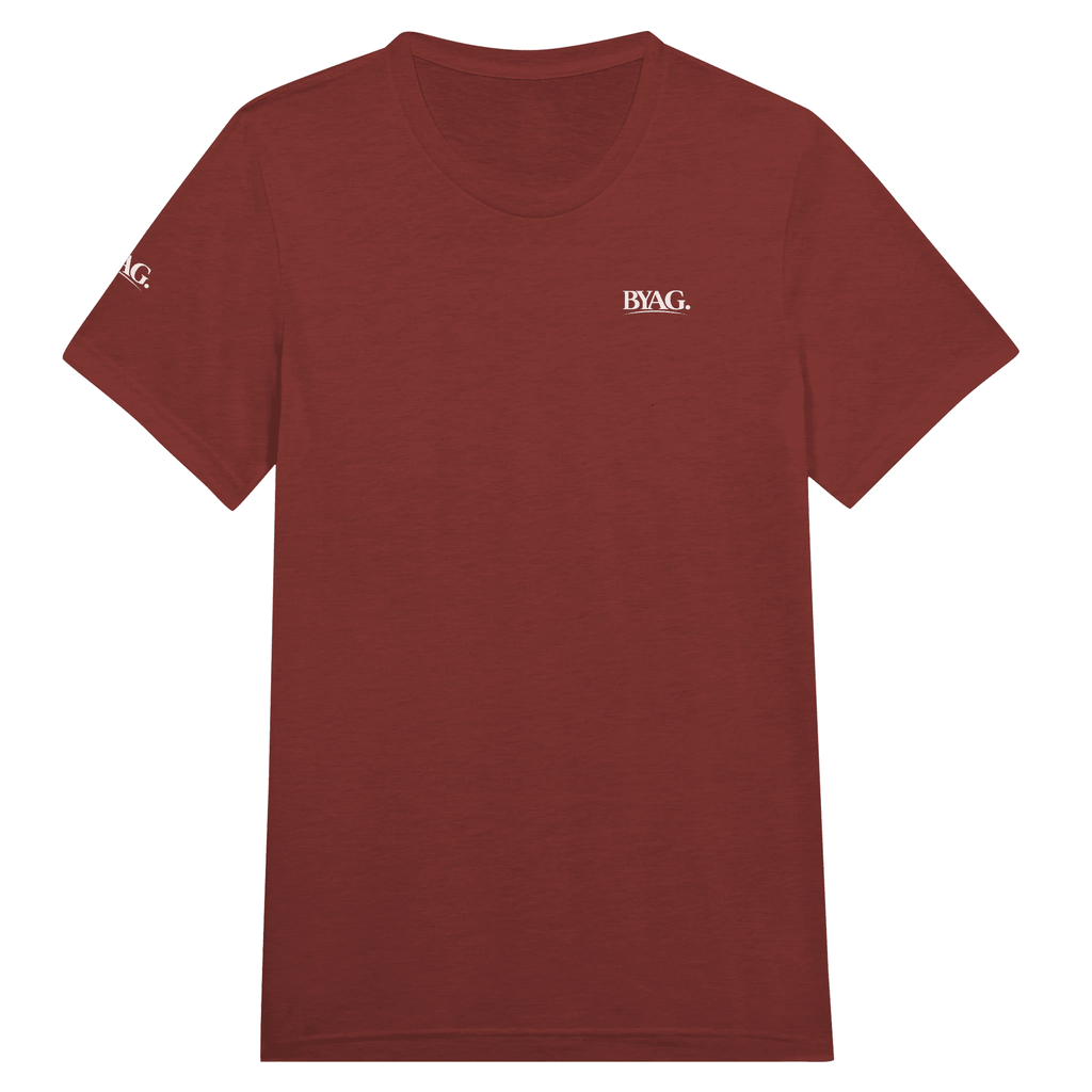 BYAG. Sport Triblend T-Shirt – Burgundy von BYAG. | BYAG.