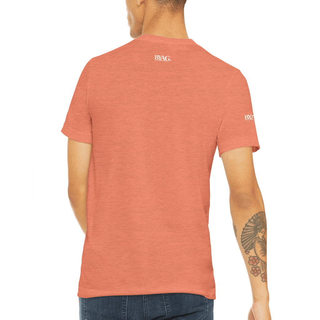 BYAG. Sport Triblend T-Shirt – Coral Pacific von BYAG. | BYAG.