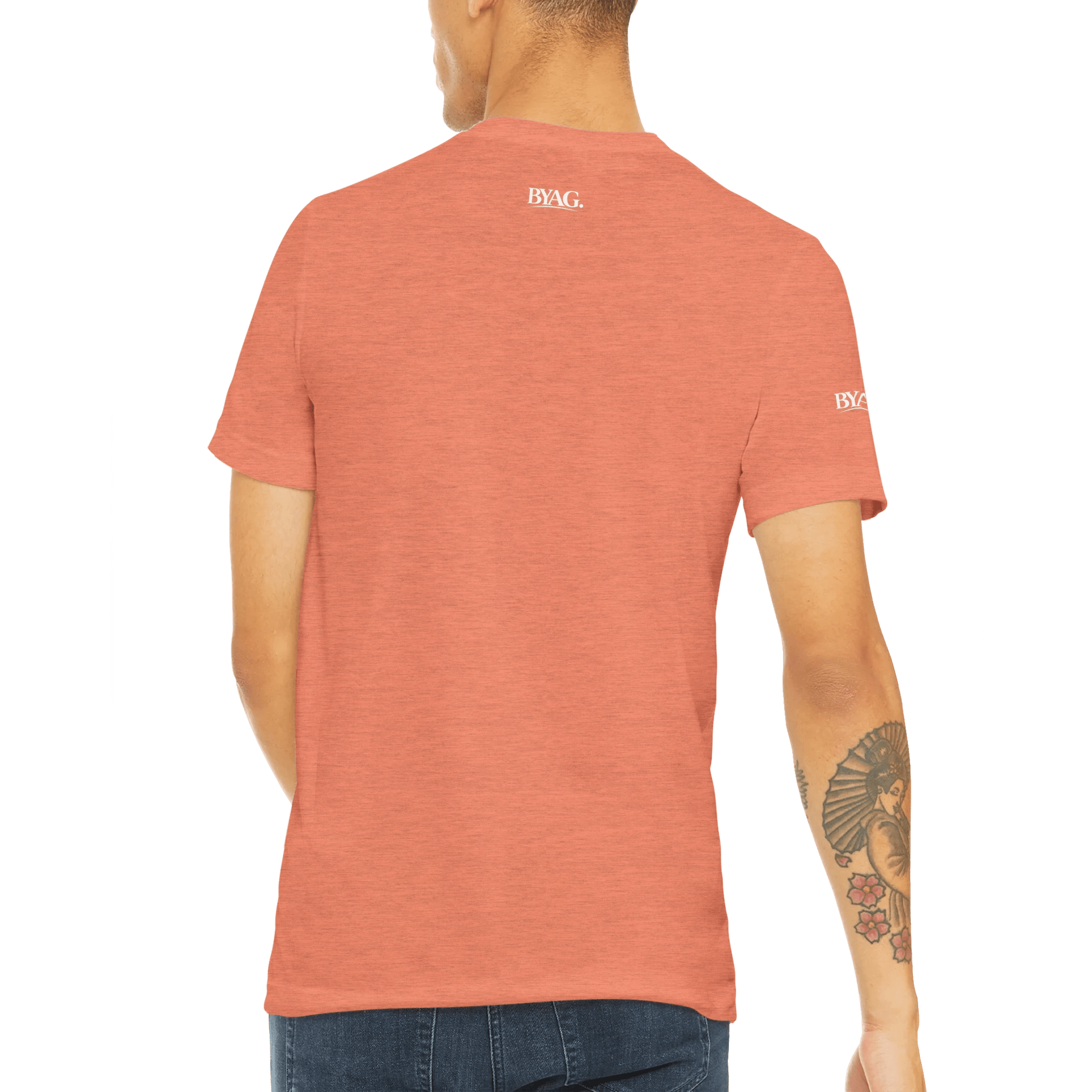 BYAG. Sport Triblend T-Shirt – Coral Pacific von BYAG. | BYAG.