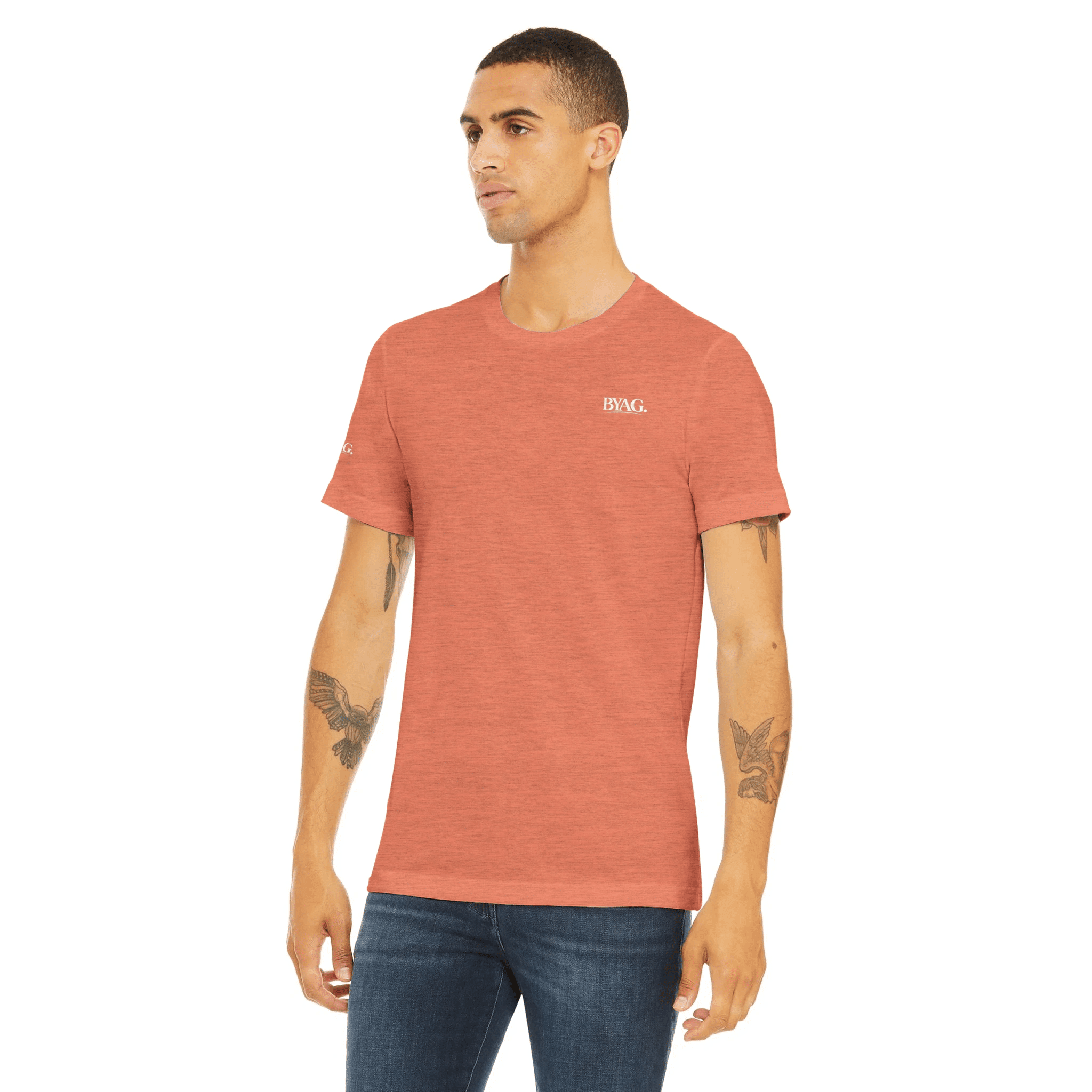 BYAG. Sport Triblend T-Shirt – Coral Pacific von BYAG. | BYAG.