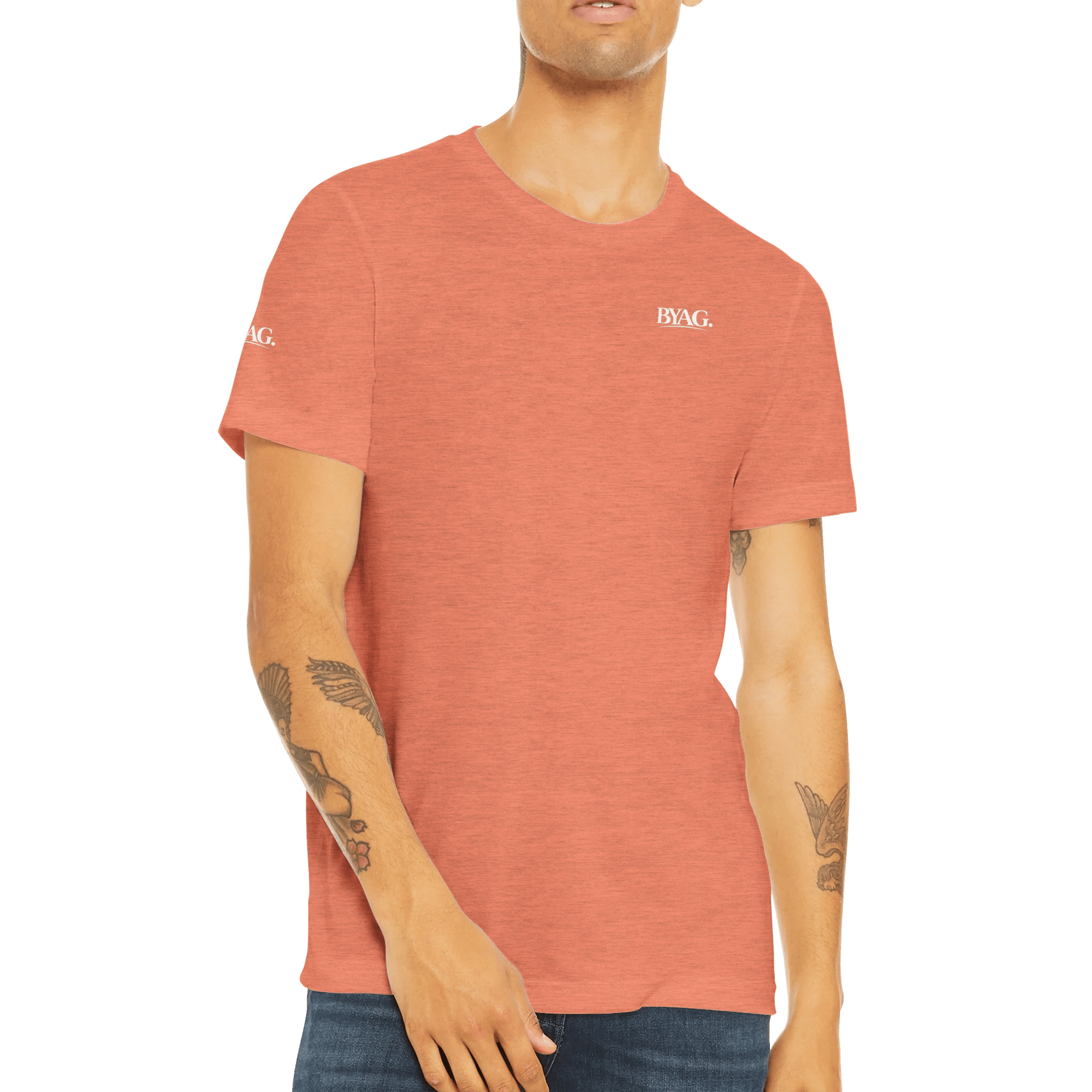 BYAG. Sport Triblend T-Shirt – Coral Pacific von BYAG. | BYAG.