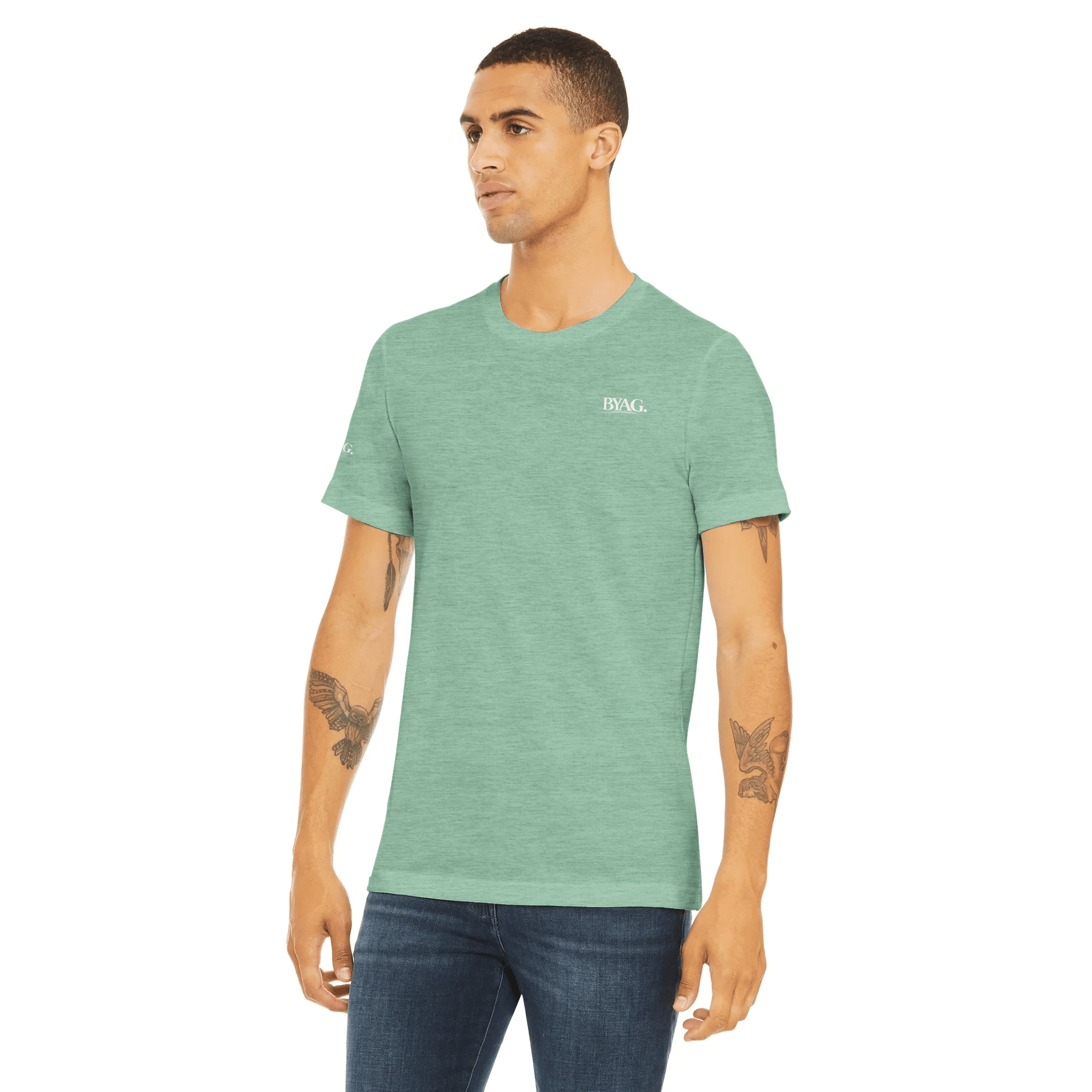 BYAG. Sport Triblend T-Shirt – Mint Green von BYAG. | BYAG.