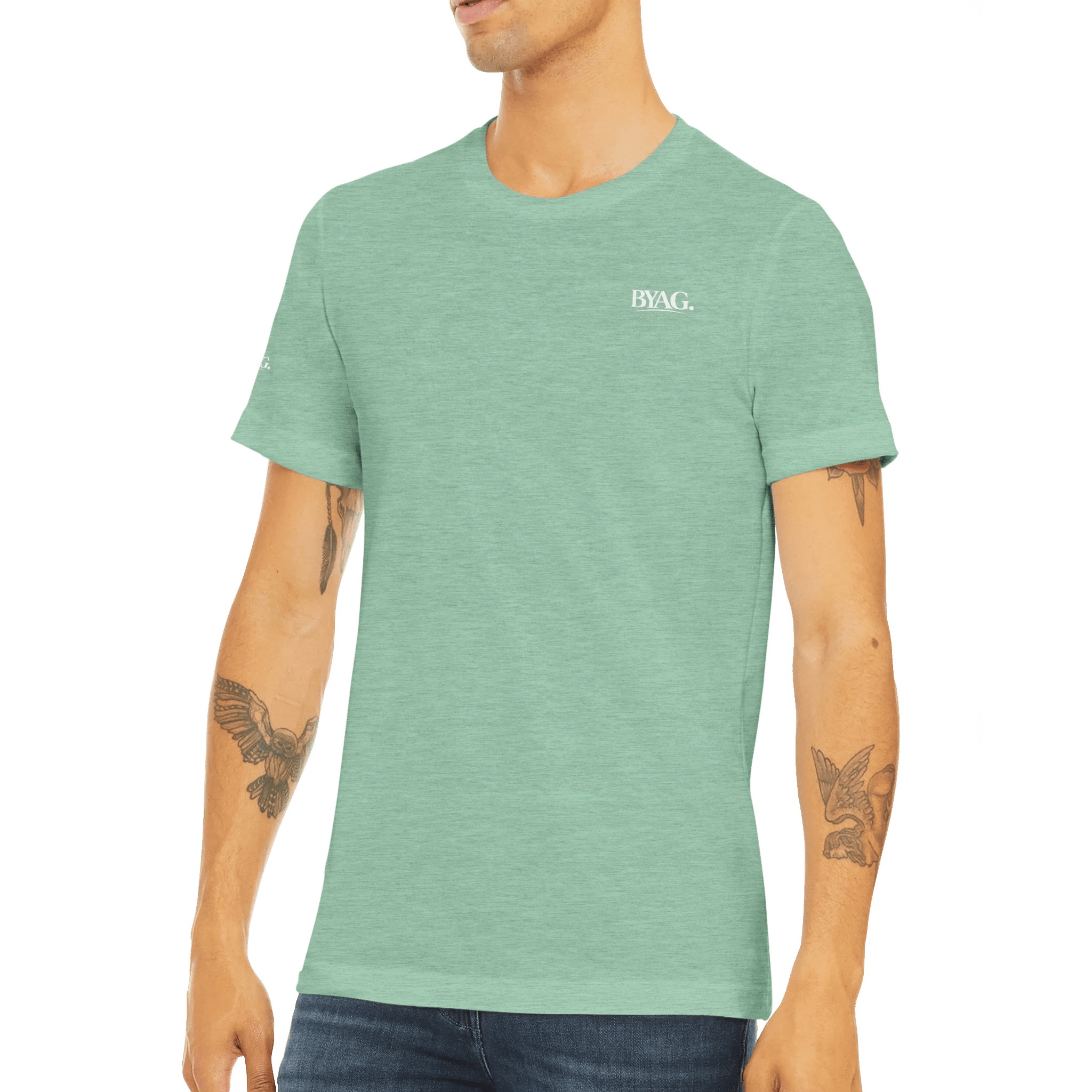 BYAG. Sport Triblend T-Shirt – Mint Green von BYAG. | BYAG.