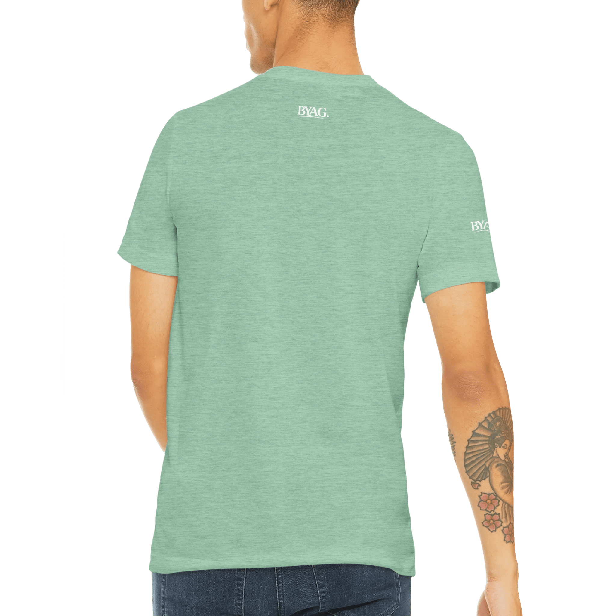 BYAG. Sport Triblend T-Shirt – Mint Green von BYAG. | BYAG.