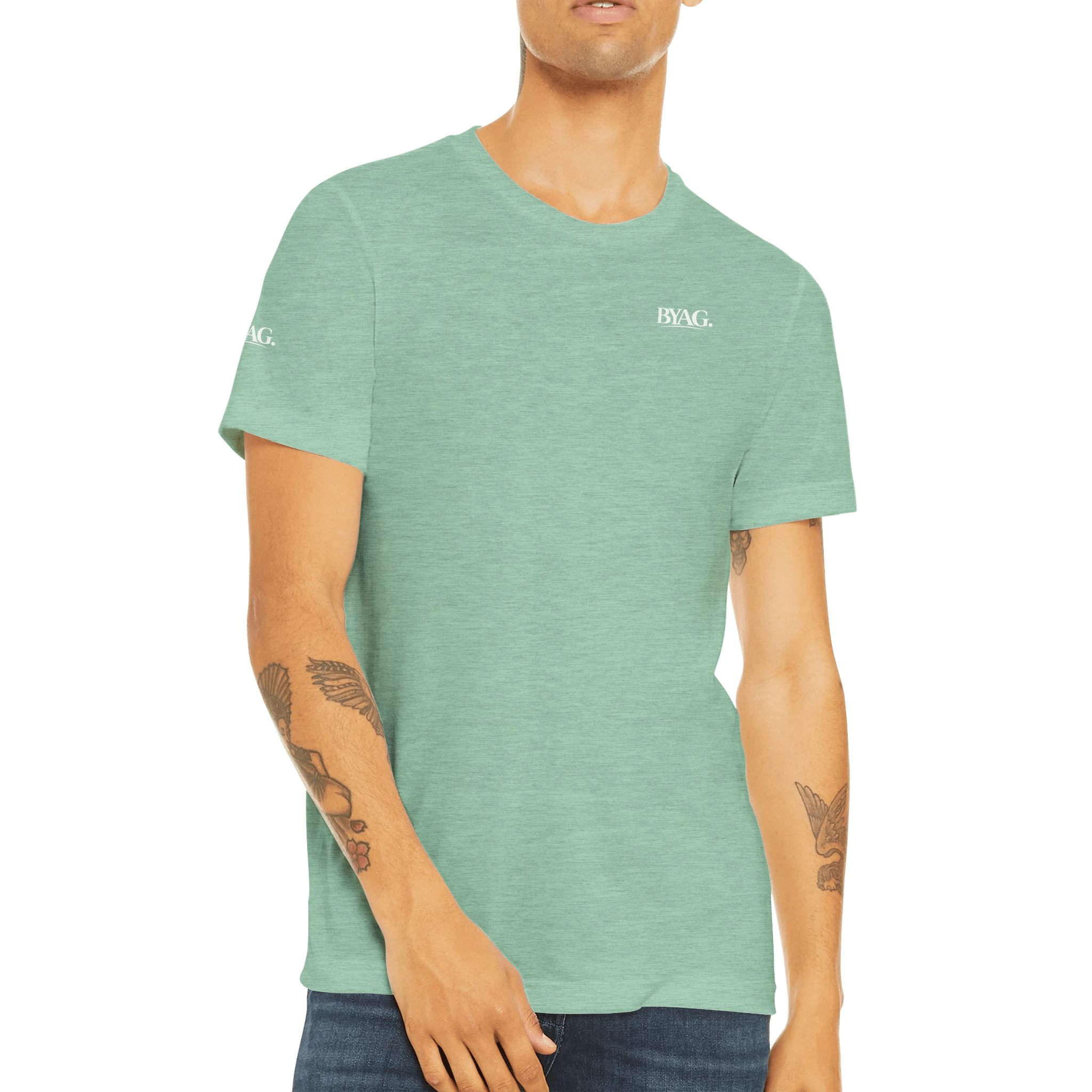 BYAG. Sport Triblend T-Shirt – Mint Green von BYAG. | BYAG.