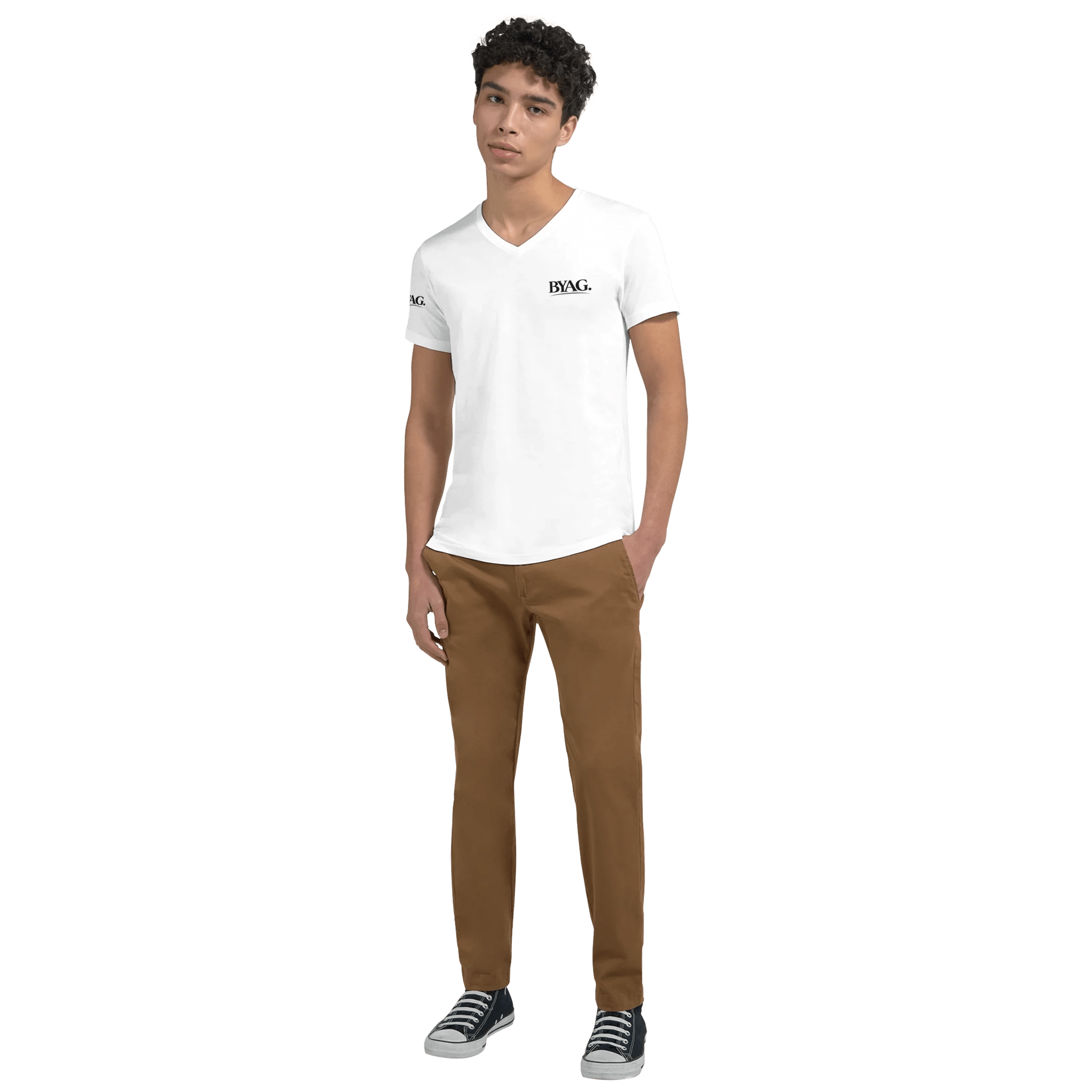 BYAG. V-Neck - White von BYAG. | BYAG.