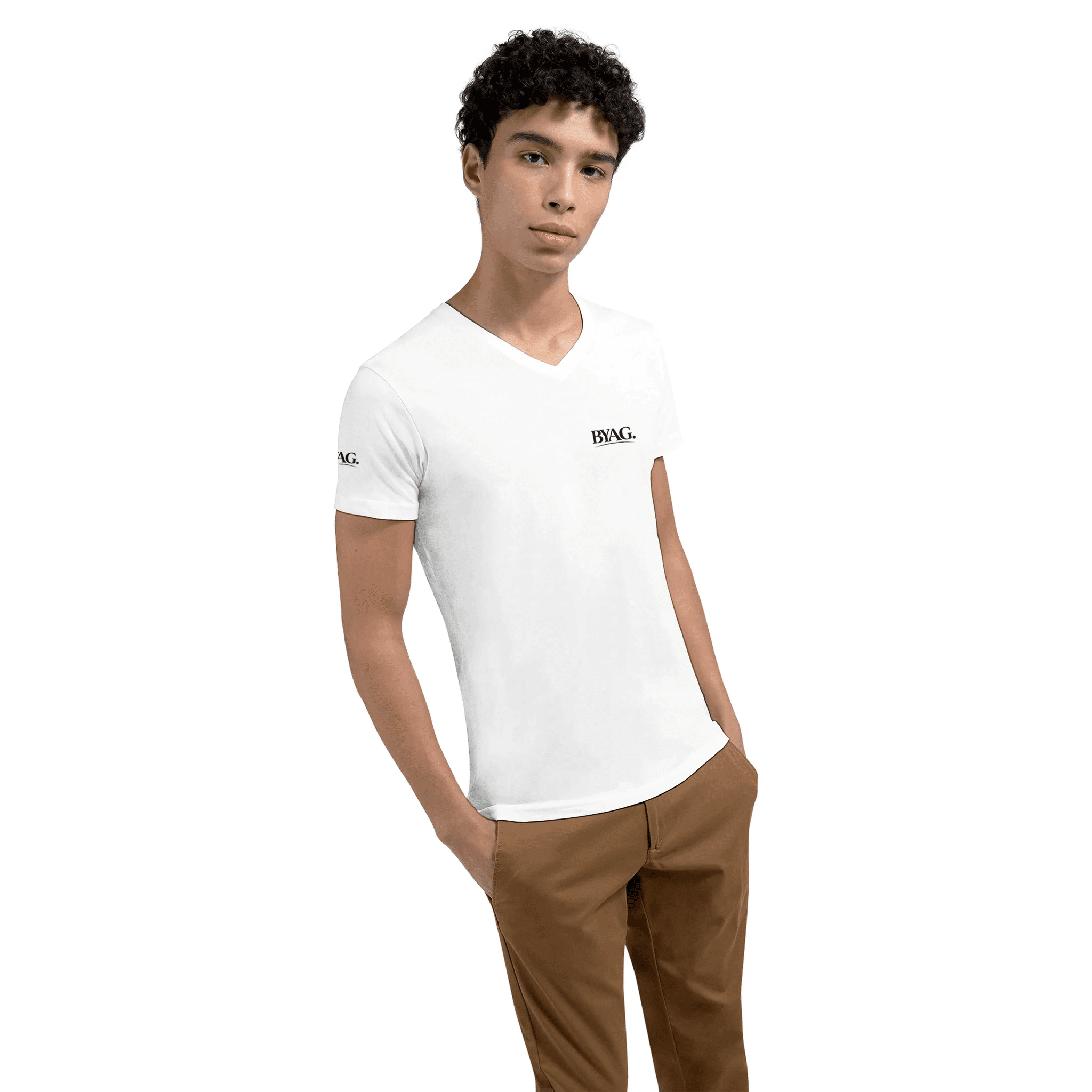 BYAG. V-Neck - White von BYAG. | BYAG.