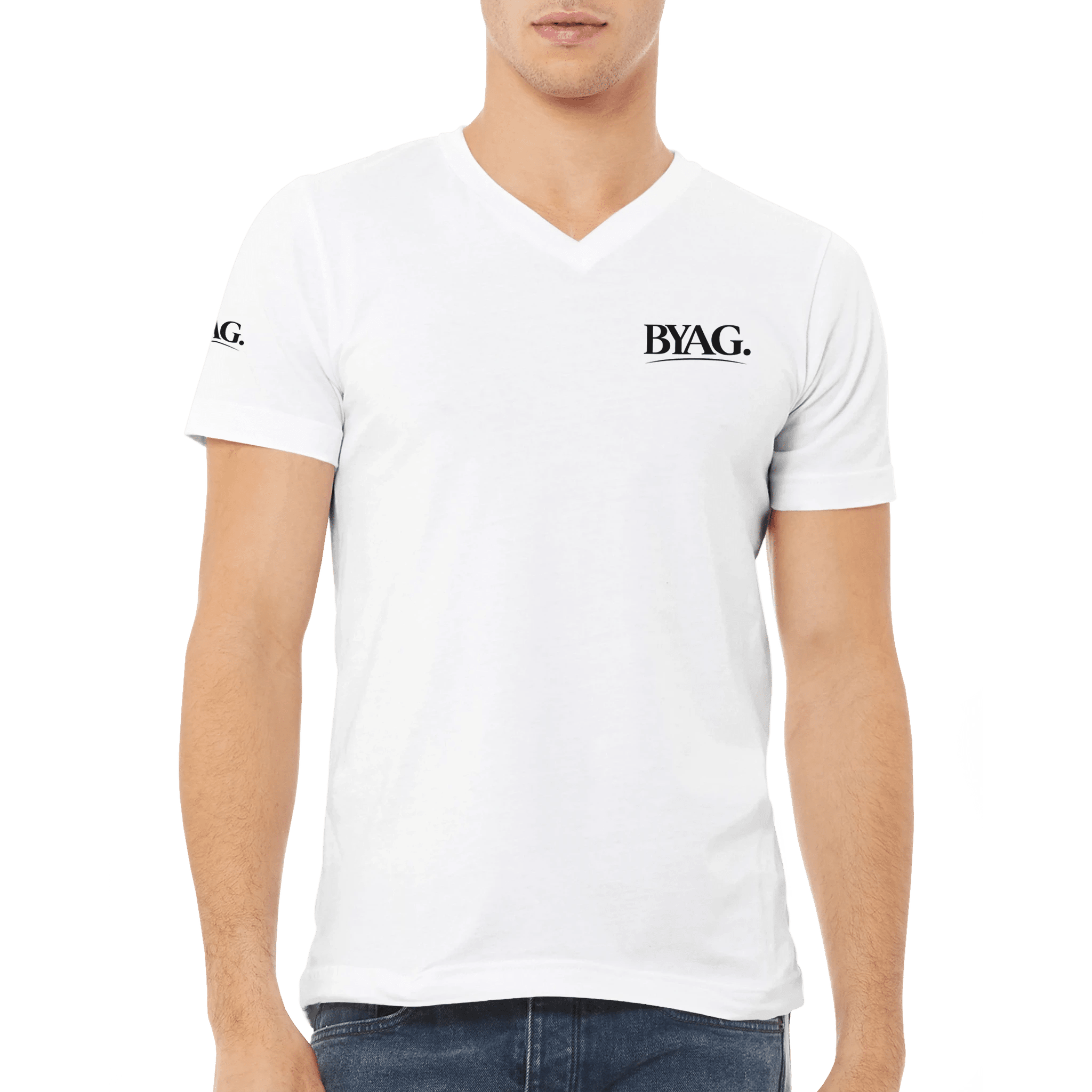 BYAG. V-Neck - White von BYAG. | BYAG.
