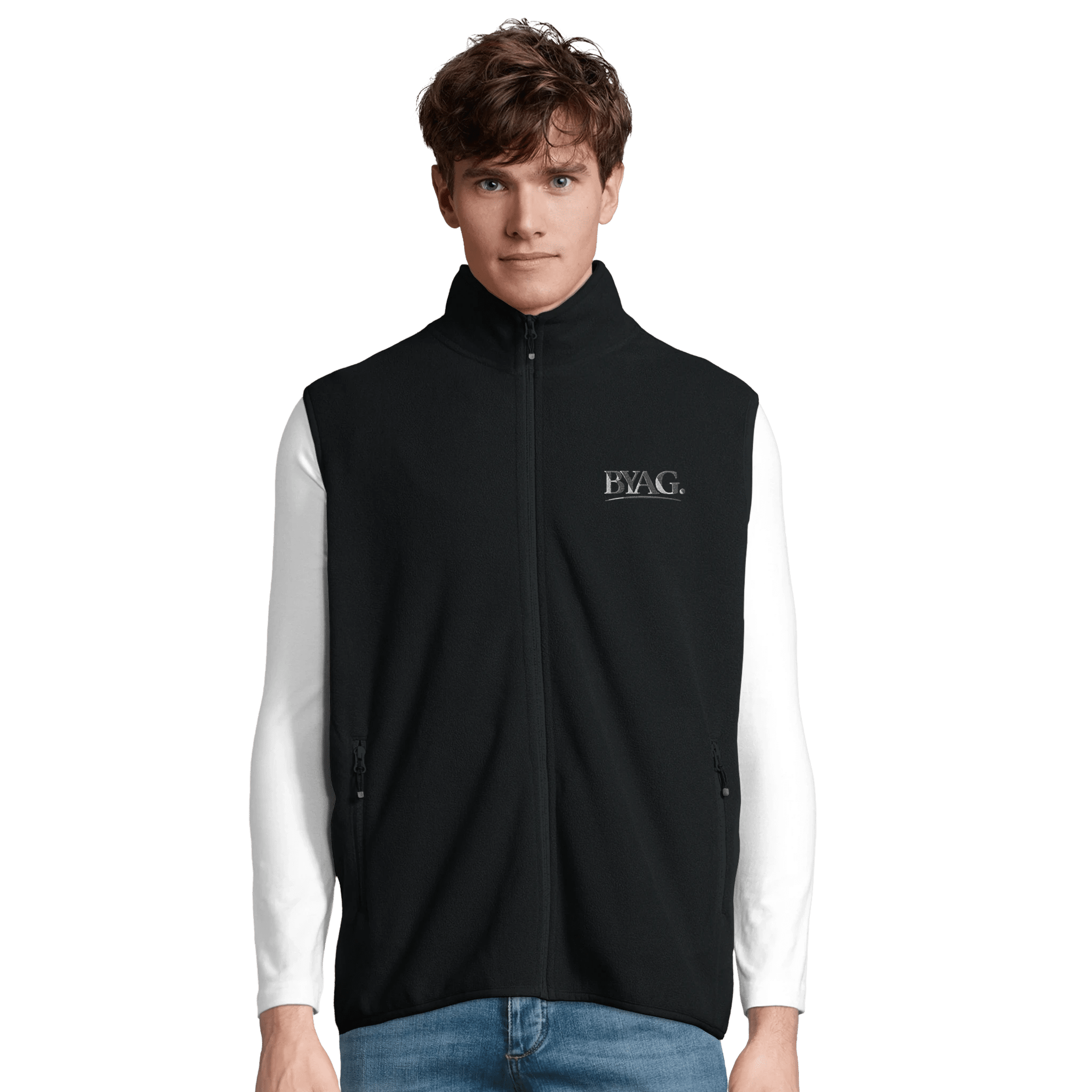BYAG. Core Full Zip Vest – Black von BYAG. | BYAG.