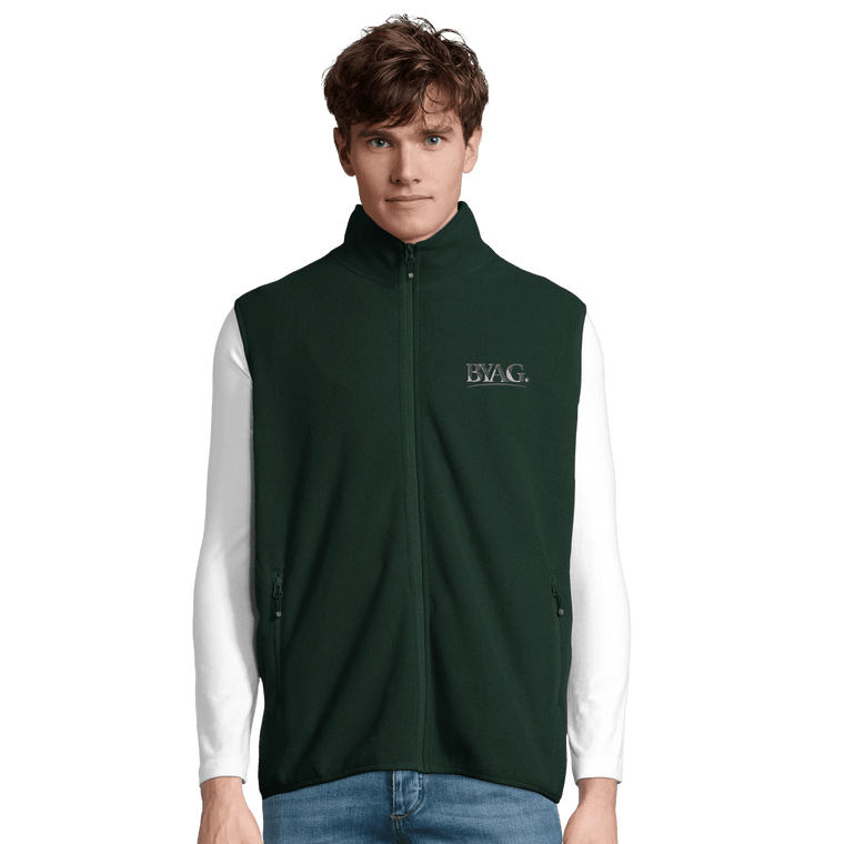 BYAG. Core Full Zip Vest – Green