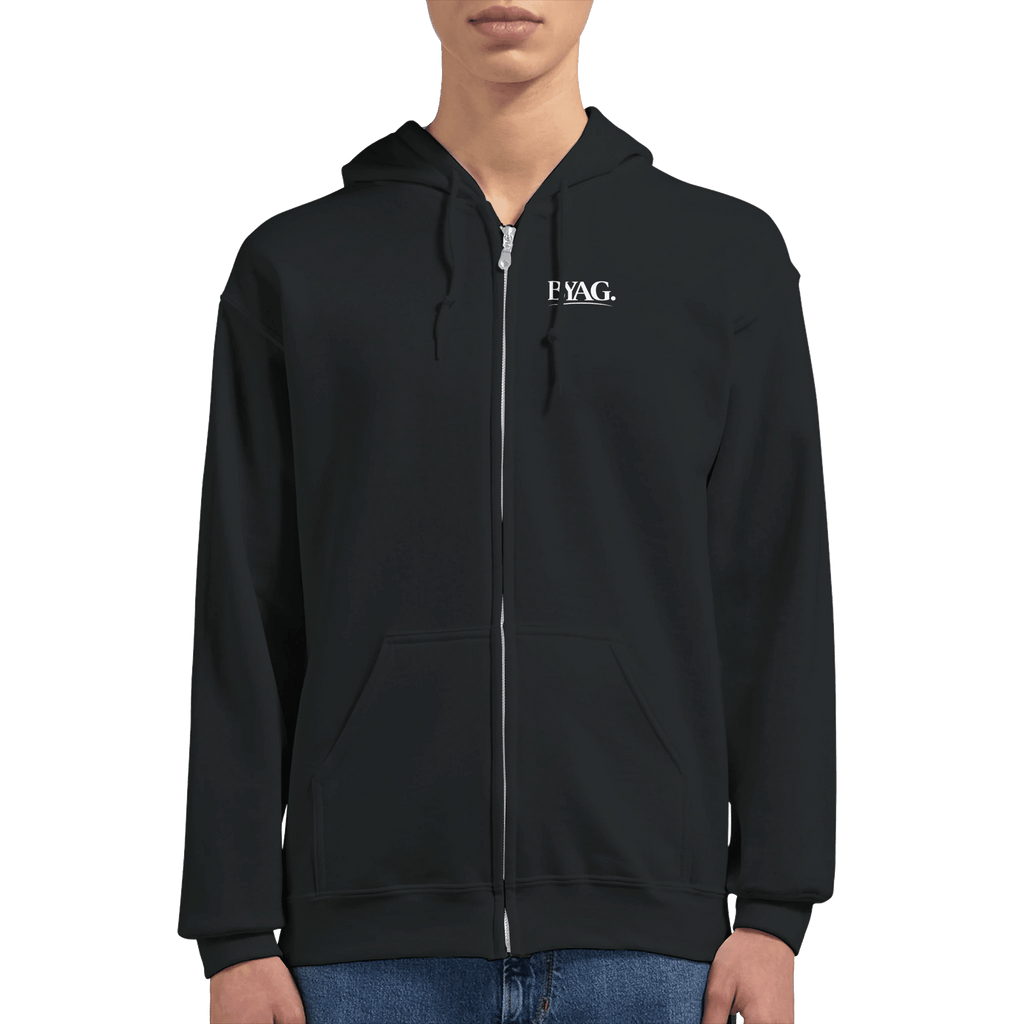 BYAG. Organic Zip Hoodie – Black von BYAG. | BYAG.