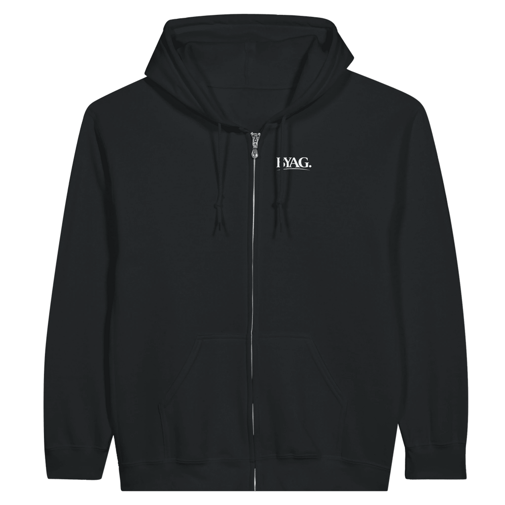 BYAG. Organic Zip Hoodie – Black von BYAG. | BYAG.