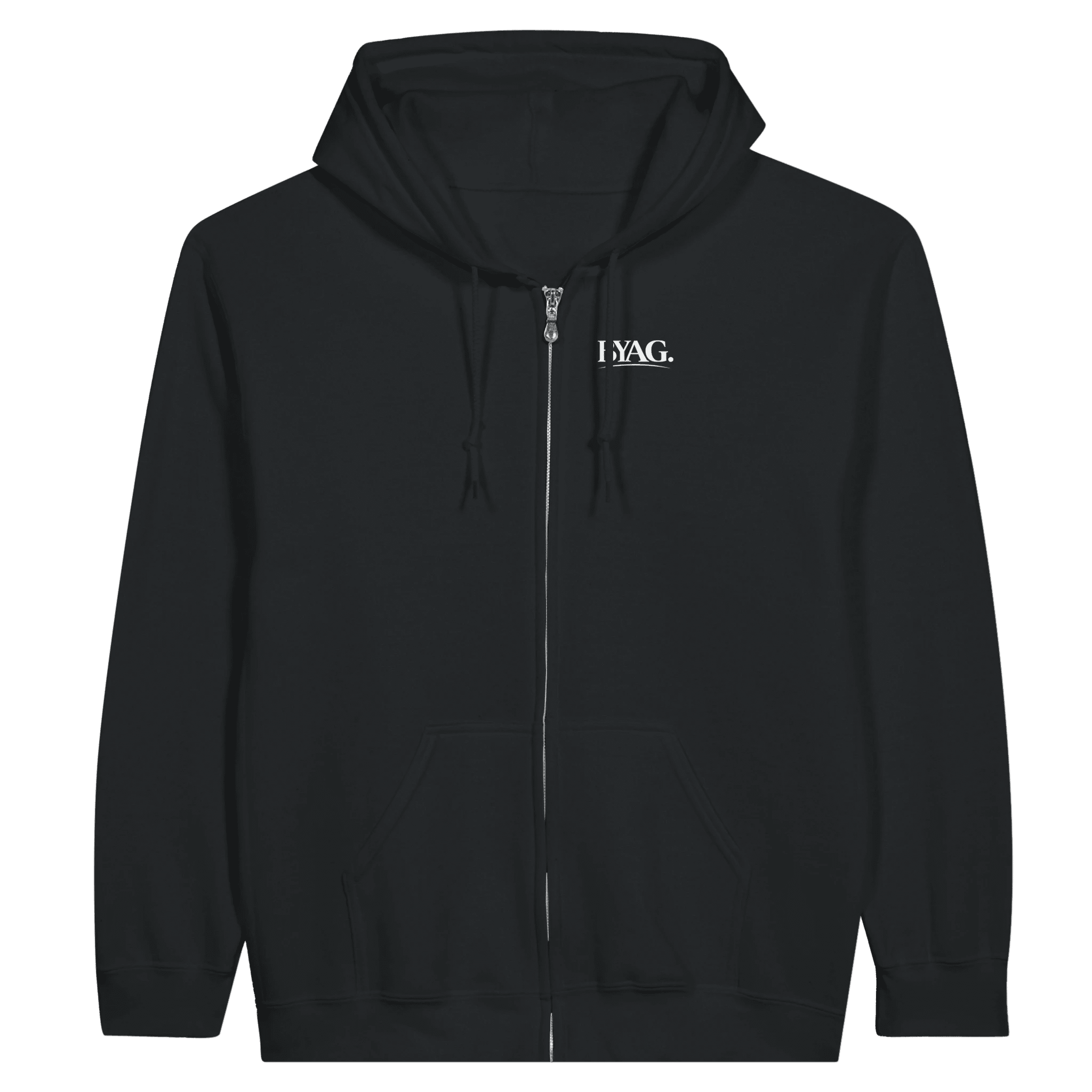 BYAG. Organic Zip Hoodie – Black von BYAG. | BYAG.