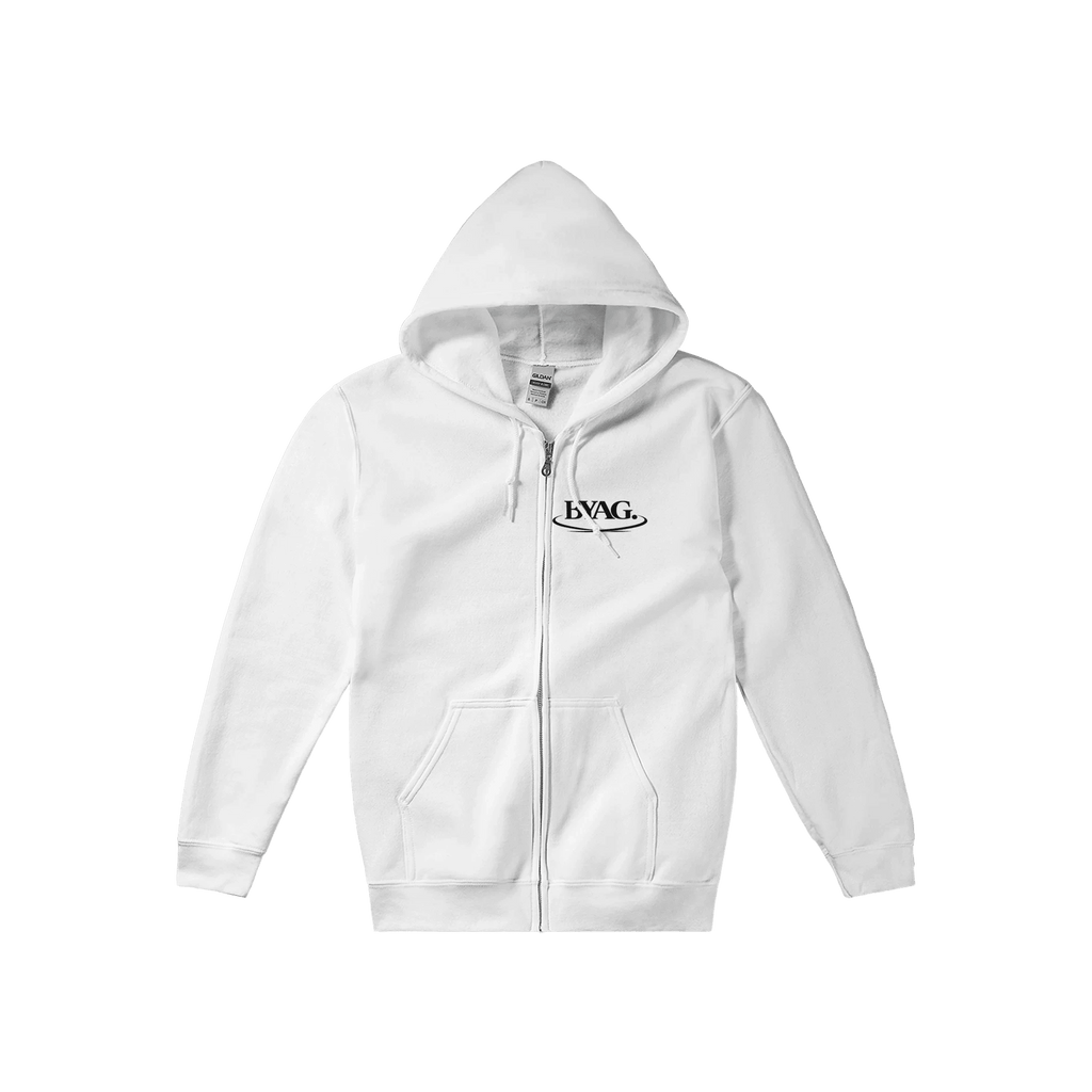 BYAG. Organic Zip Hoodie – White von BYAG. | BYAG.