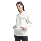 BYAG. Organic Zip Hoodie – White von BYAG. | BYAG.