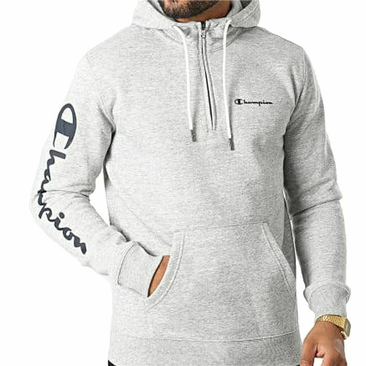 Champion Herren Hoodie Grau - BYAG.HoodieChampionBYAG.S6457591Champion Herren Hoodie Grau – XLXL